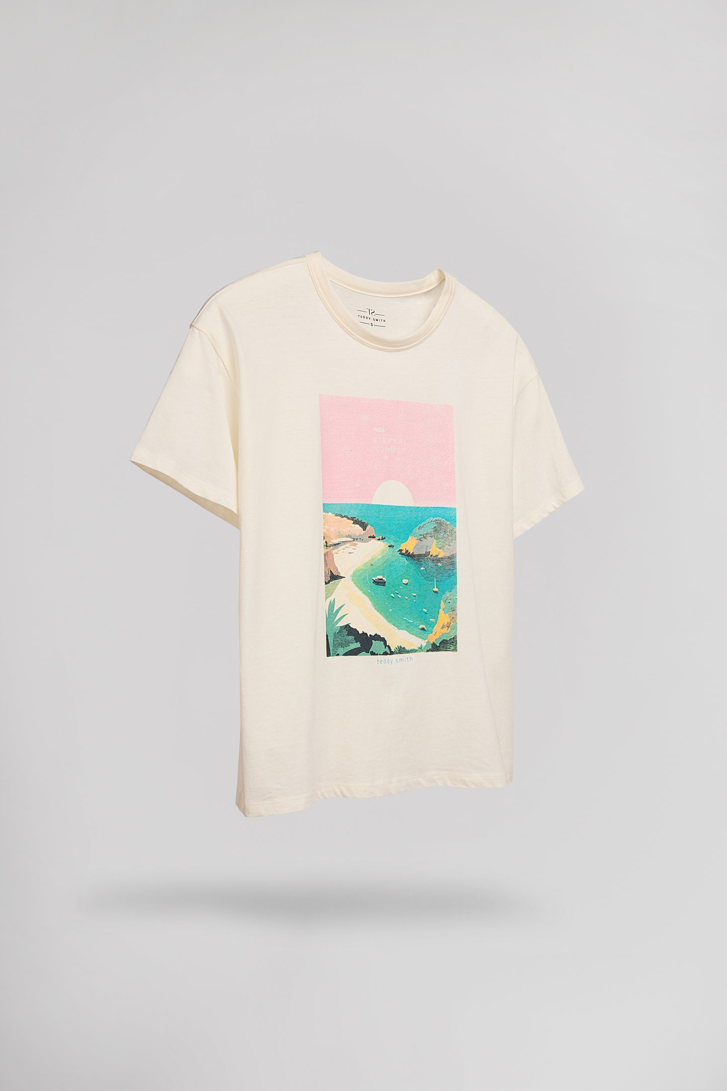 T-shirt T-ETERNAL MC MIDDLE WHITE