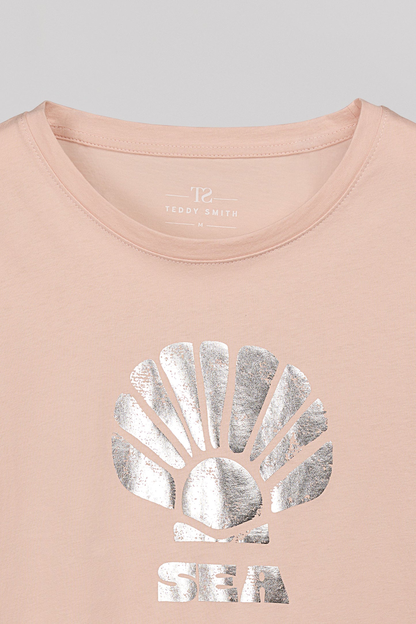 T-shirt T-JOY MC ROSE PALE