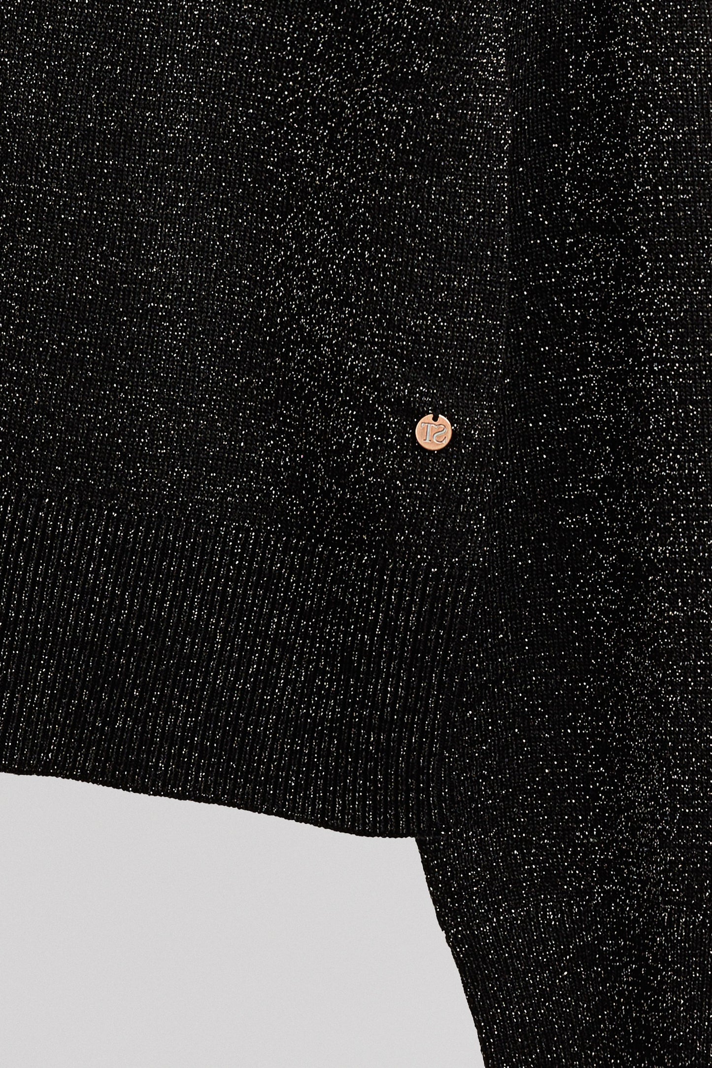 Pull en maille LIZIE NOIR
