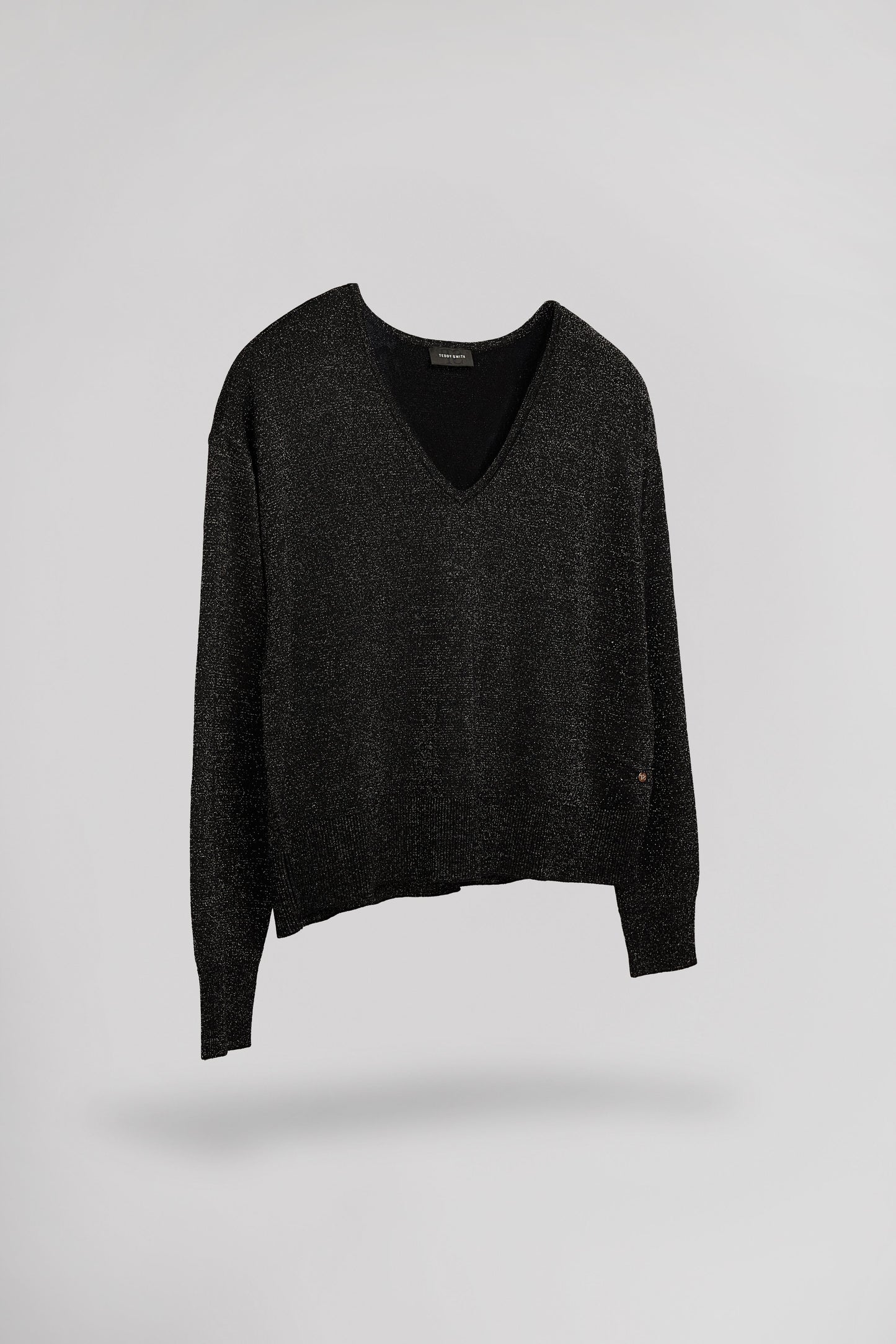 Pull en maille LIZIE NOIR