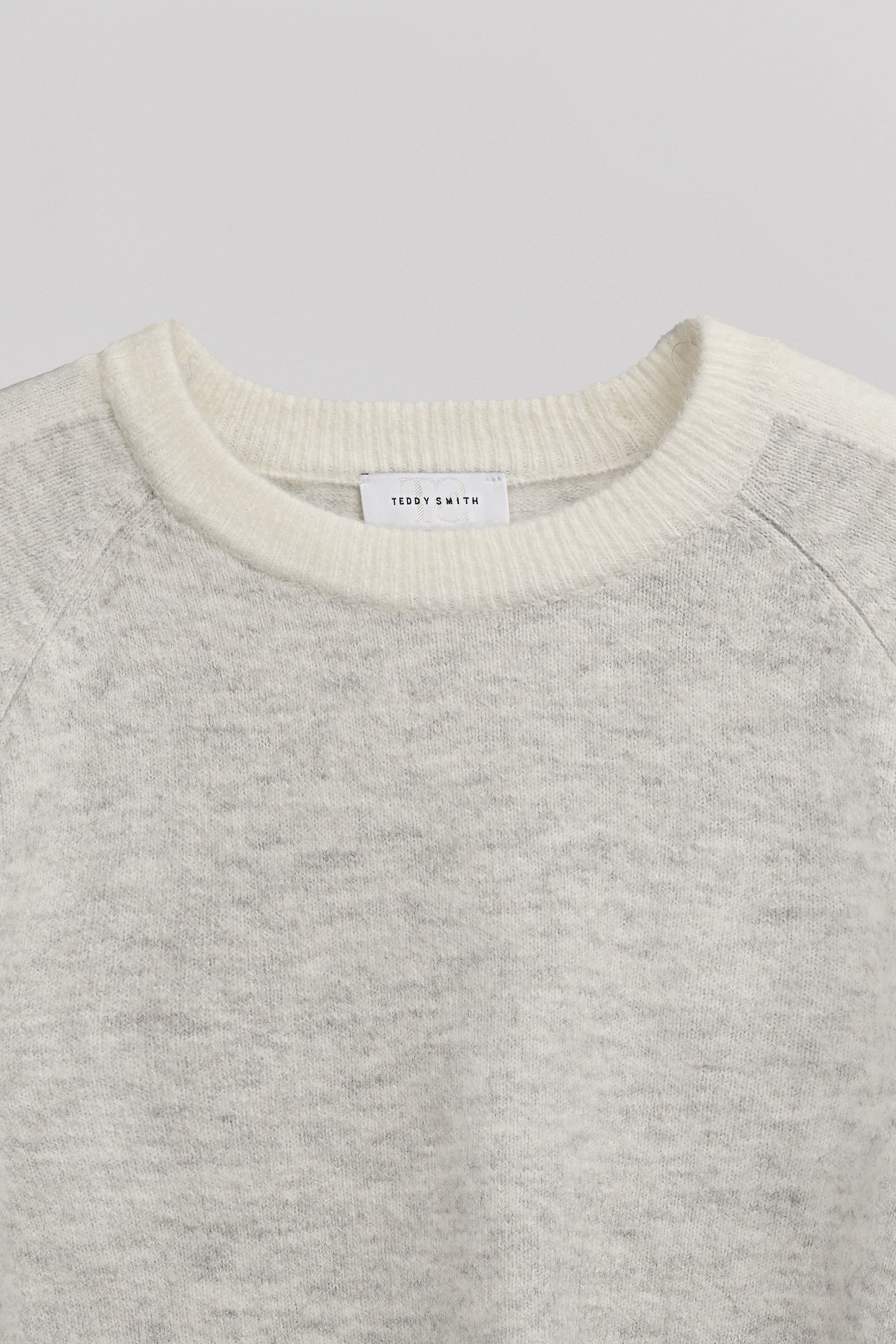 Pull col rond P-NAMI BLANC IVOIRE CHINE