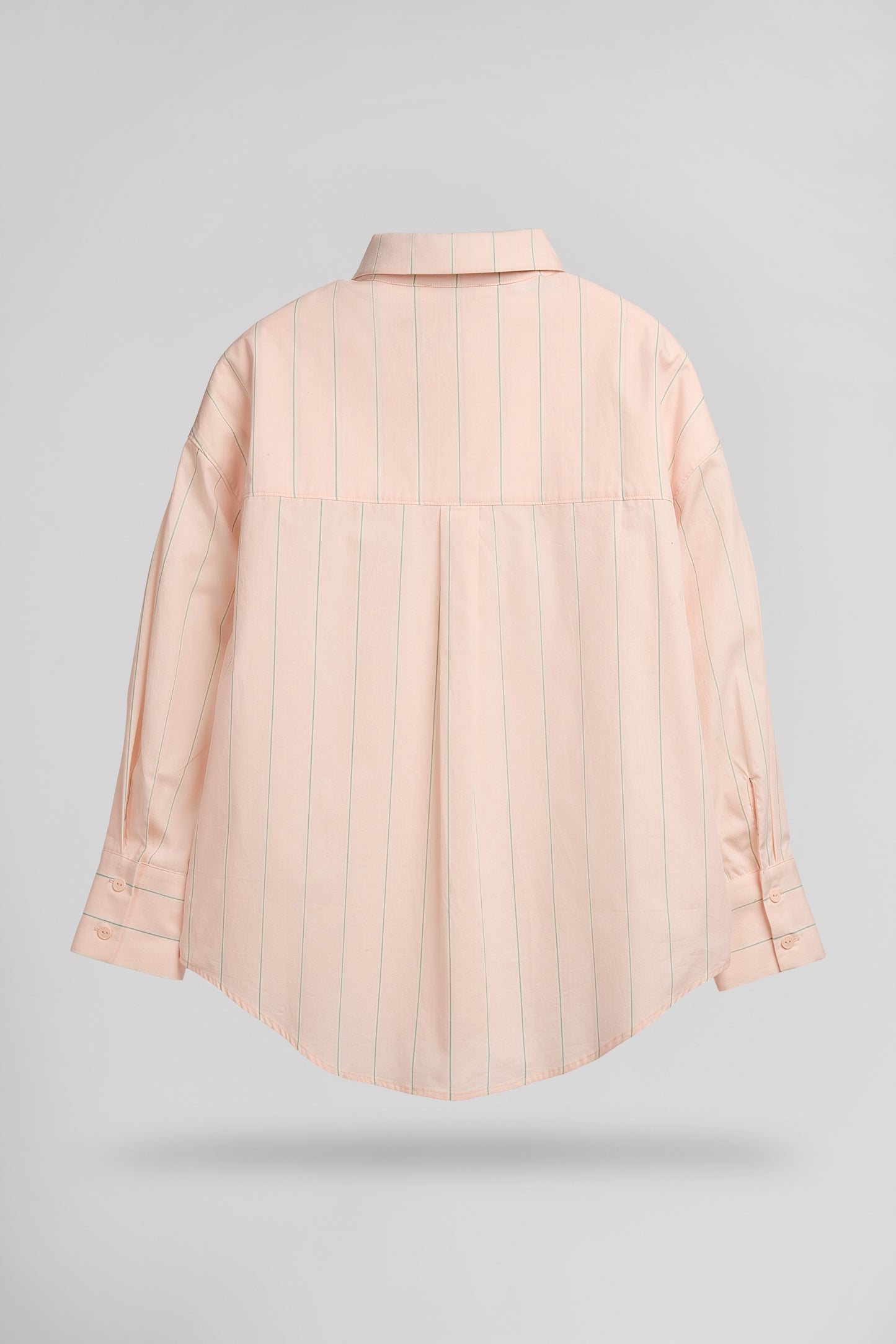 Chemise popeline coton C-CHARLINA ROSE PALE