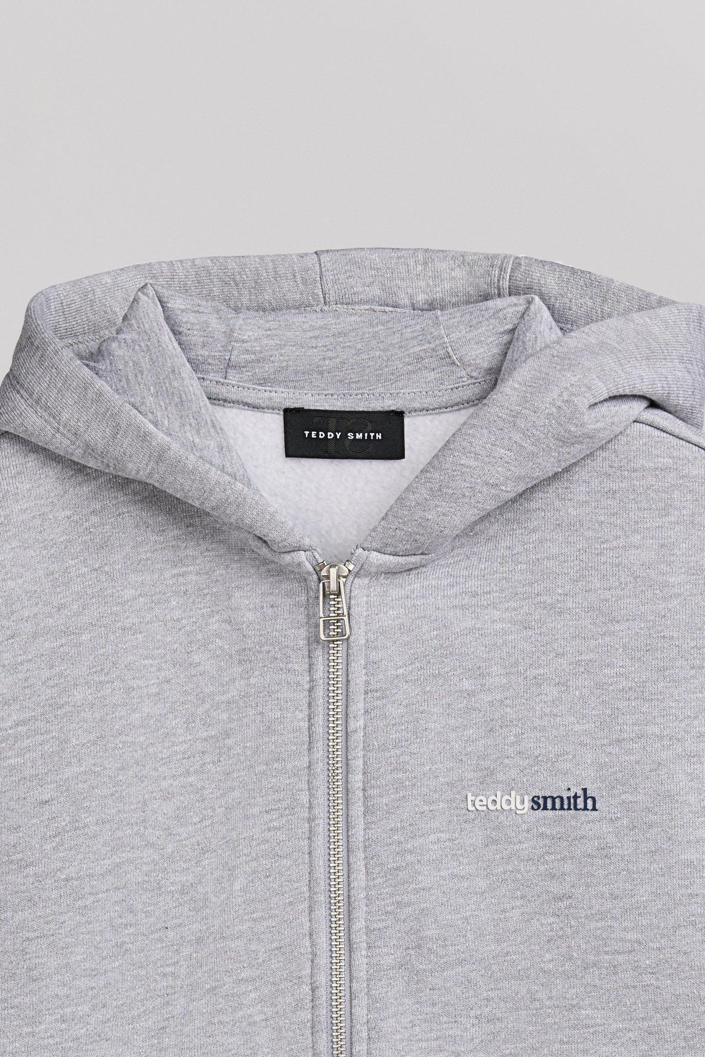 Gilet zippé à capuche G-LILOU HZ JR GRIS CHINE