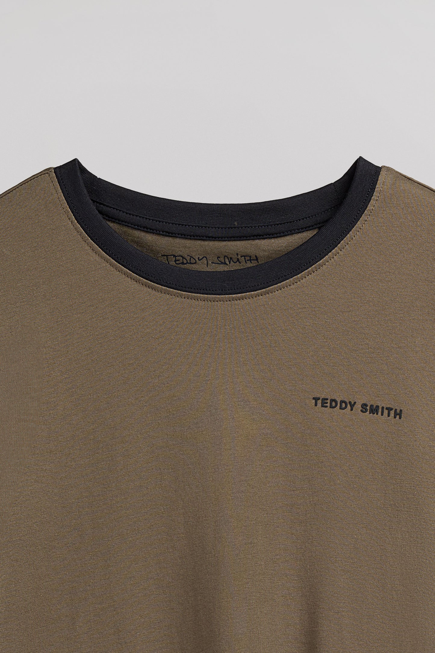 T-shirt col rond THE TEE 2 R MC JR TURBULENCE KAKI