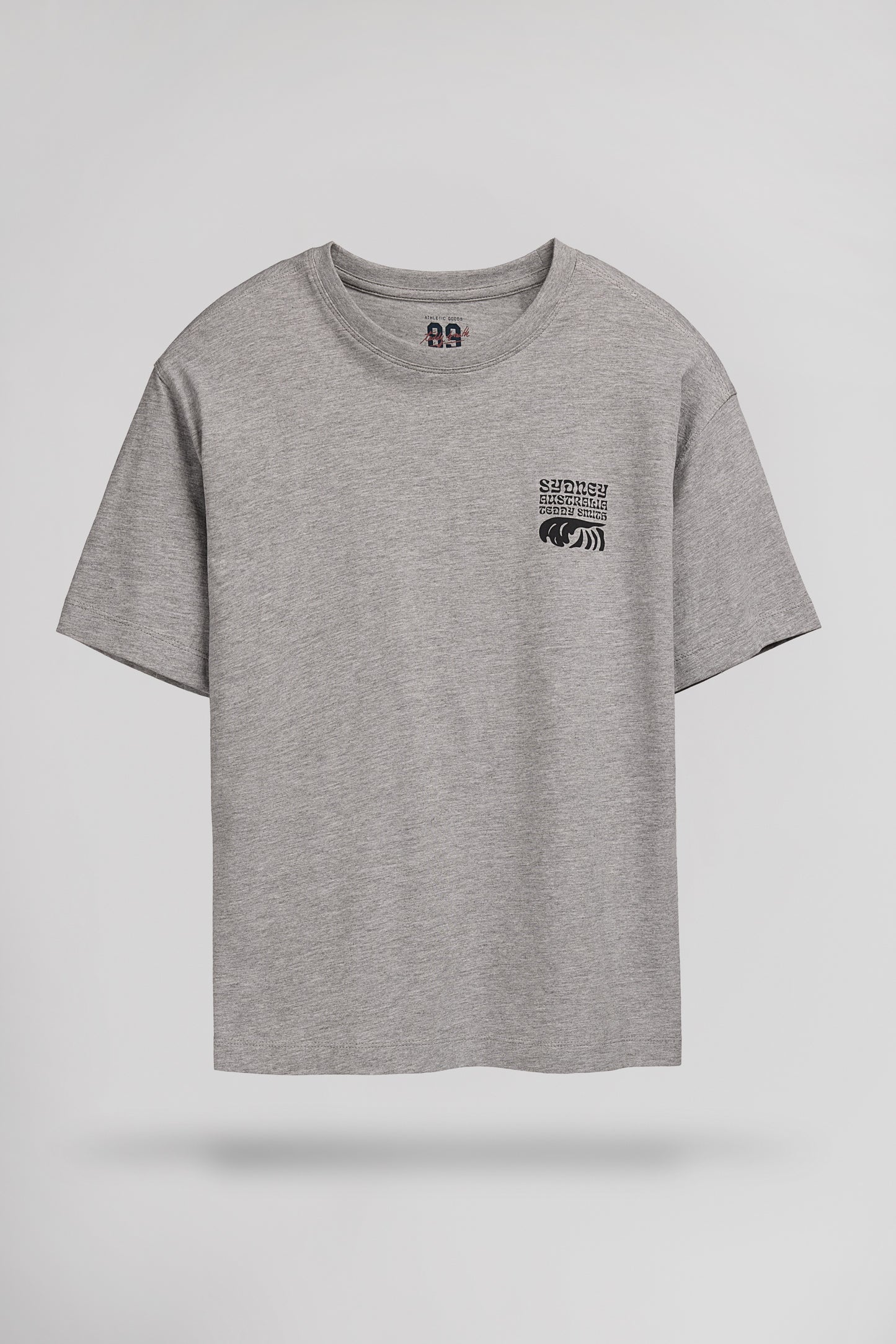 T-shirt T-WORLD MC JR GRIS CHINE