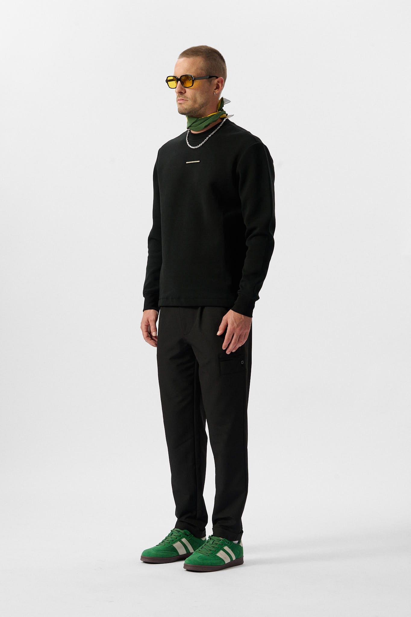 Pantalon décontracté P-LANE CARGO NOIR