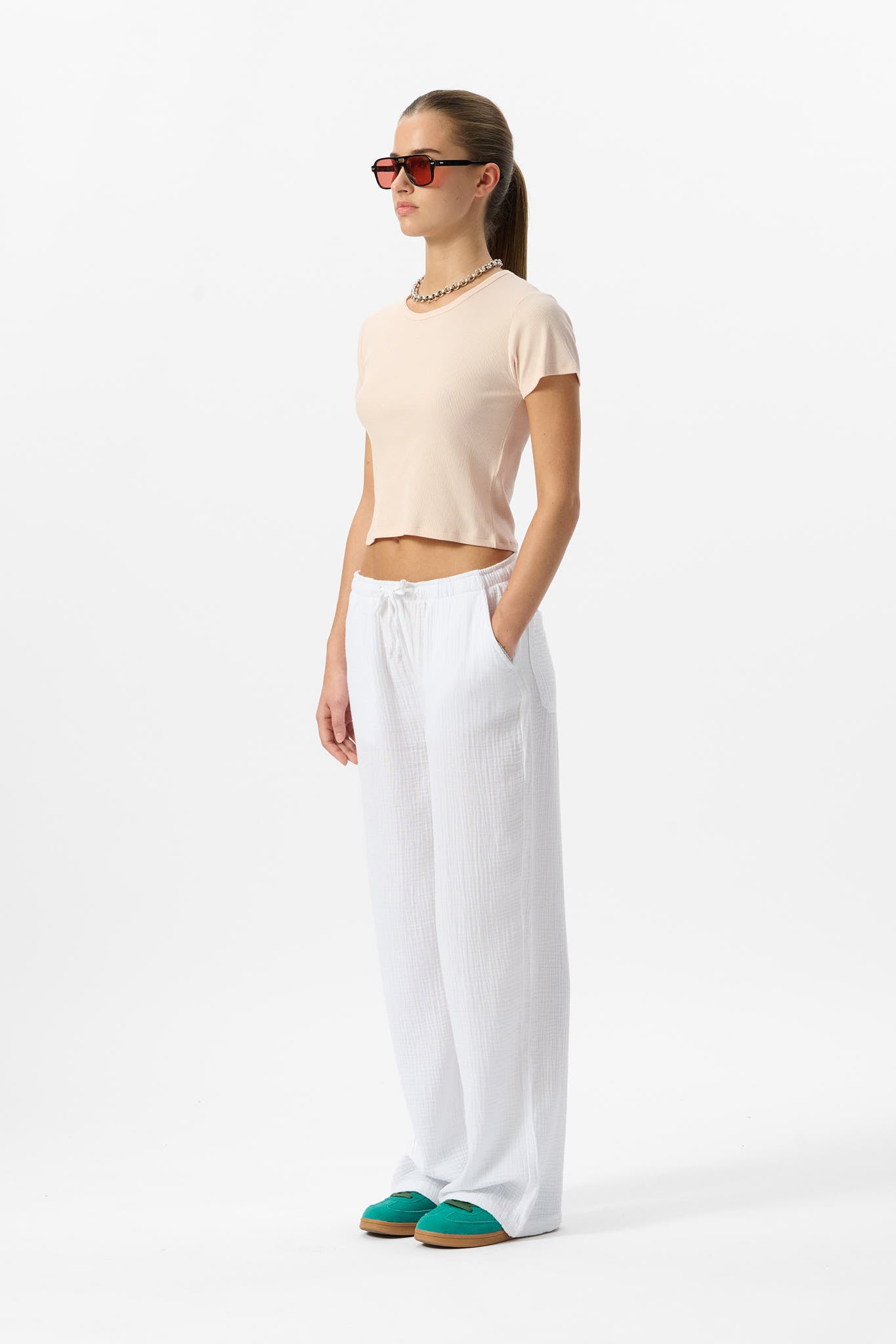 Pantalon P-TOON BLANC