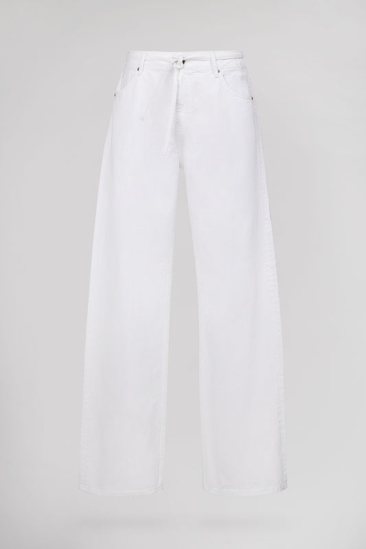 Achat Jean large TOMBOY LOOP BLANC