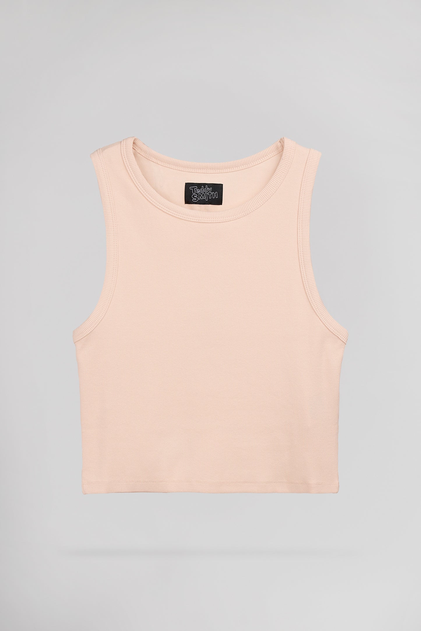 Débardeur DEB US RIB ROSE PALE