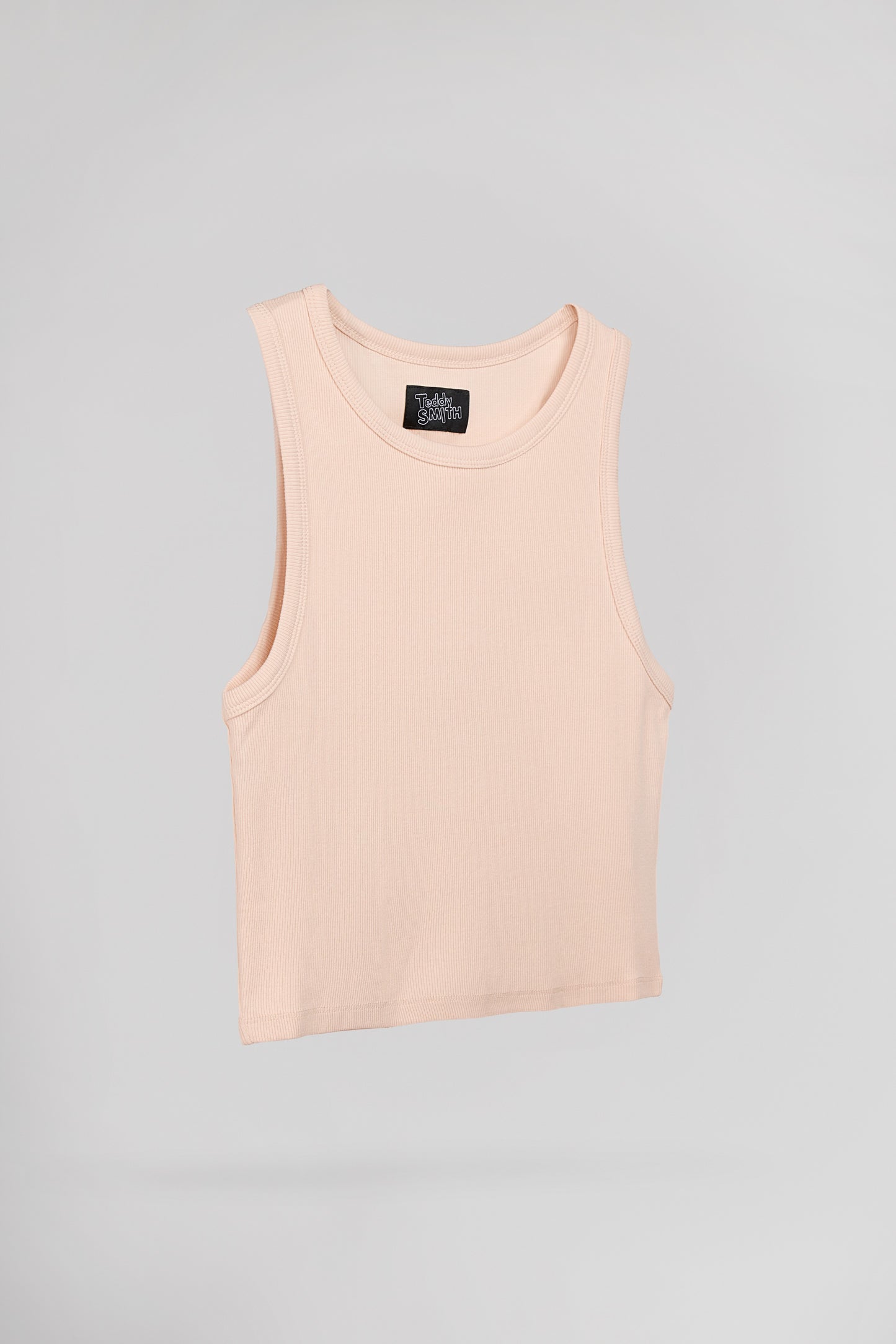 Débardeur DEB US RIB ROSE PALE