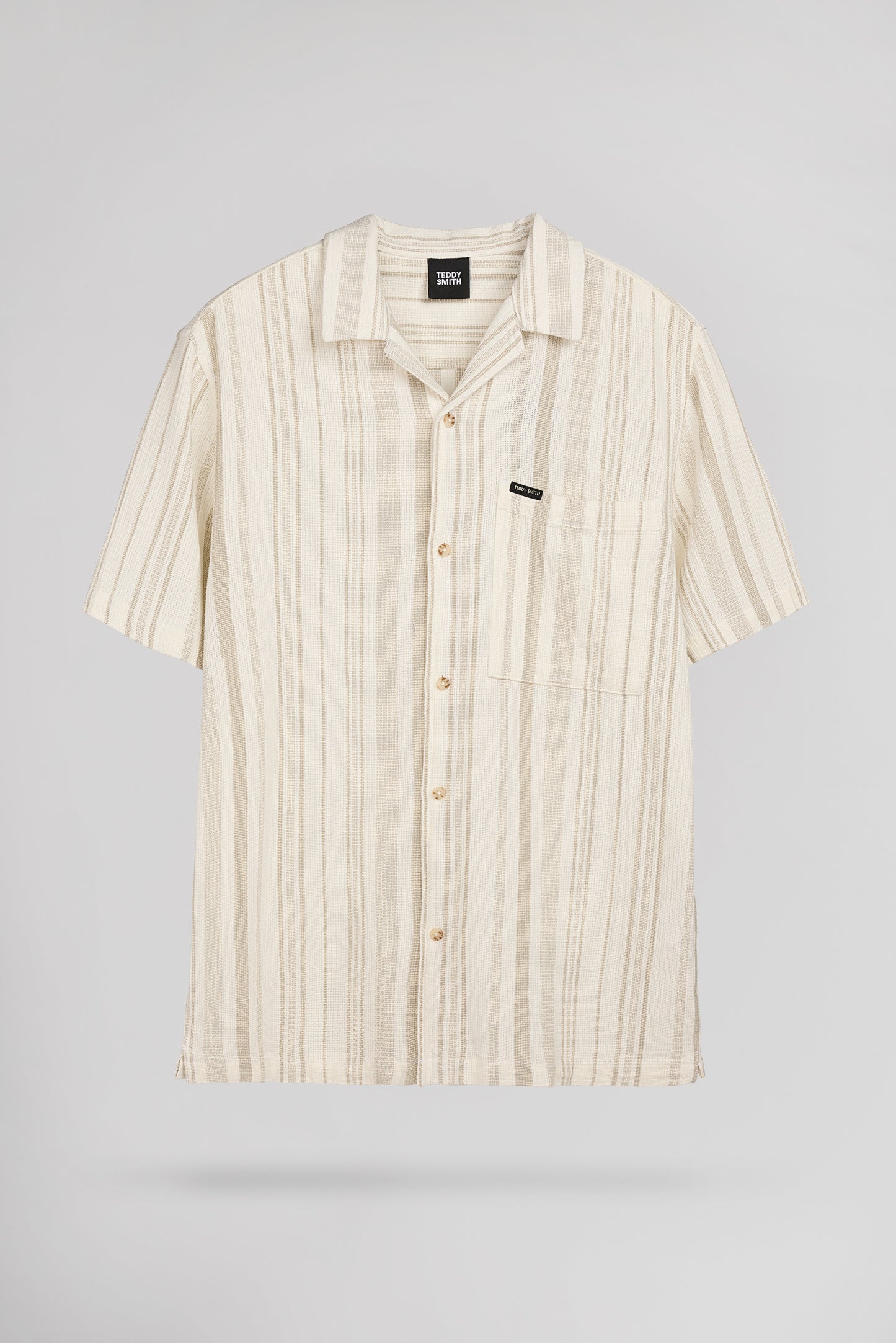 Chemise C-VALERIO MC BEIGE DUNE