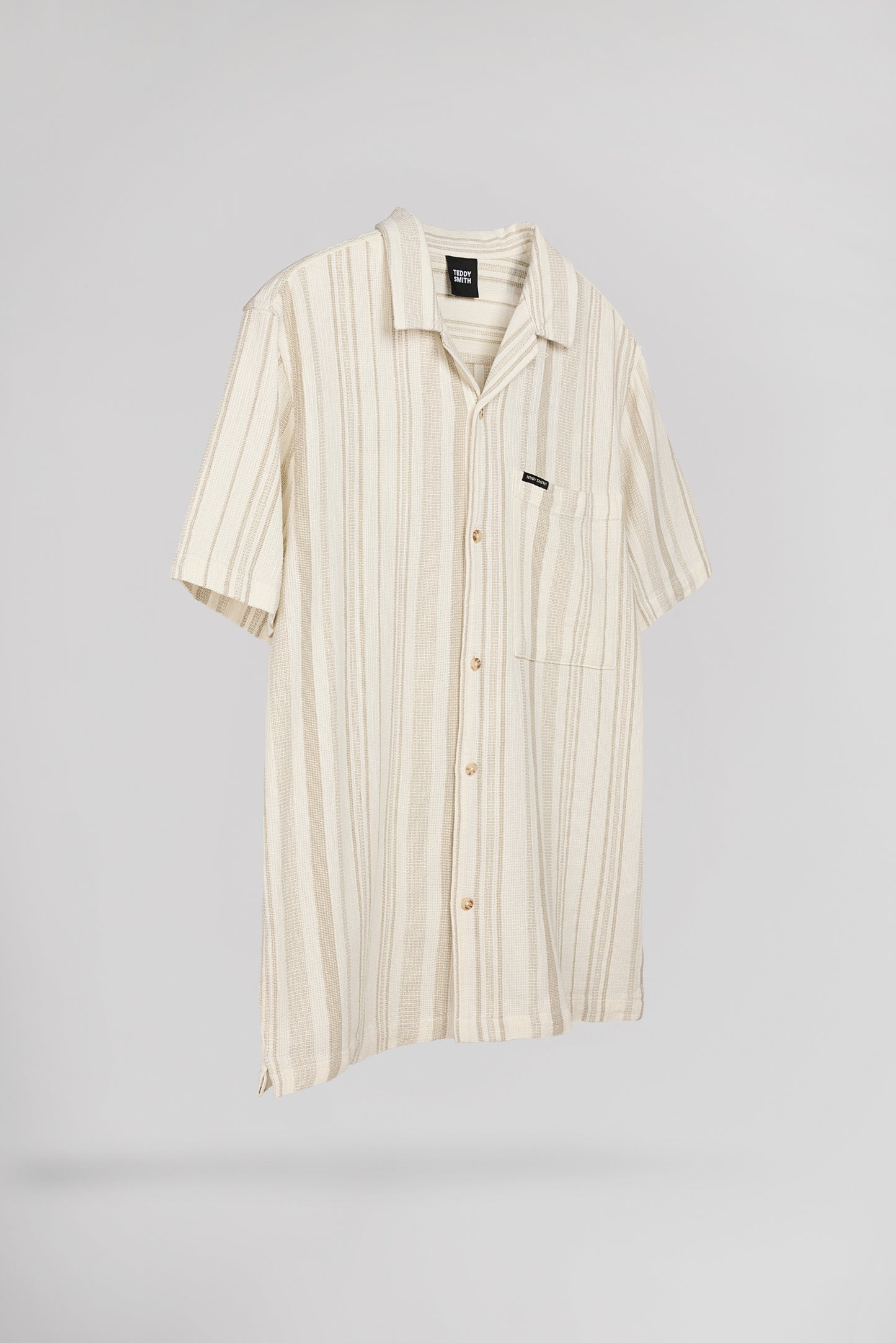 Chemise C-VALERIO MC BEIGE DUNE