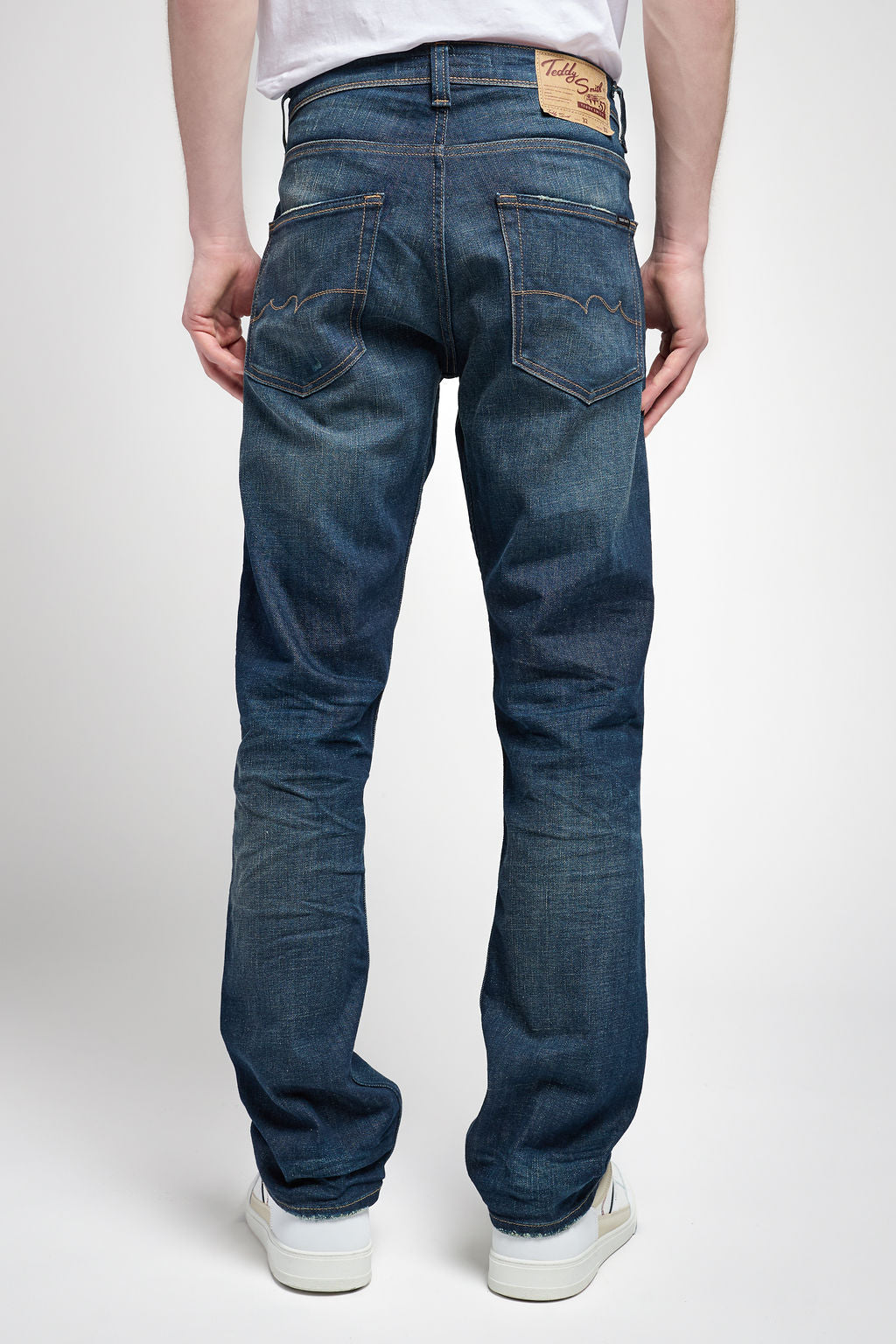 Jean droit REG L32 DARK DENIM