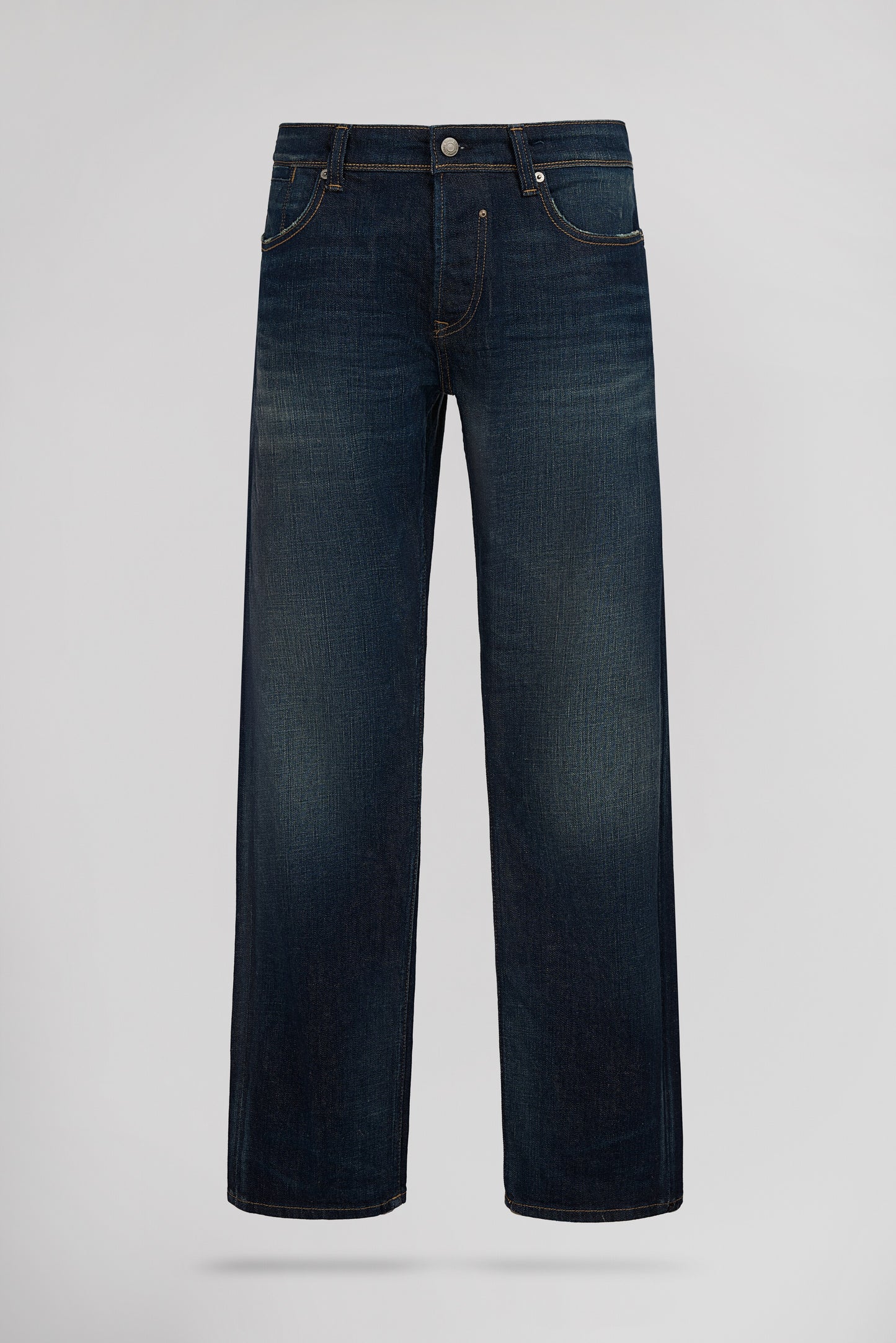 Jean droit REG L32 DARK DENIM