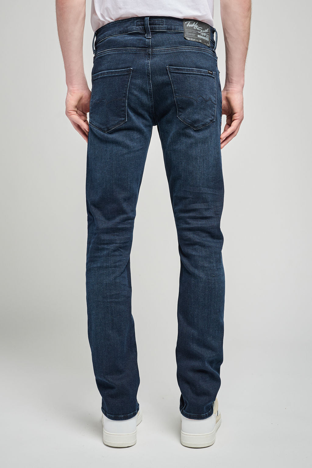 Jean regular slim ROCK DUAL MOVE L32 BLUE BLACK