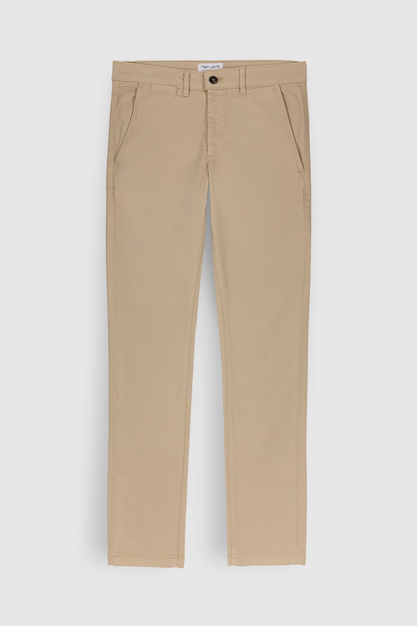 Pantalon chino slim PALLAS CHINO SWEAT DYED BEIGE