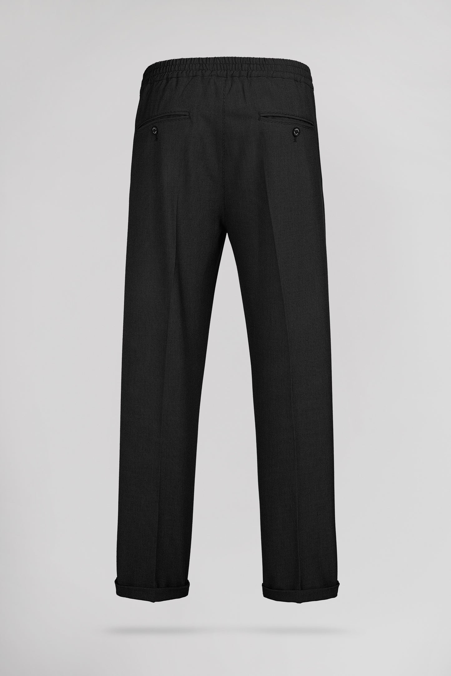 Pantalon slim PYWAN 17 MIXED NOIR