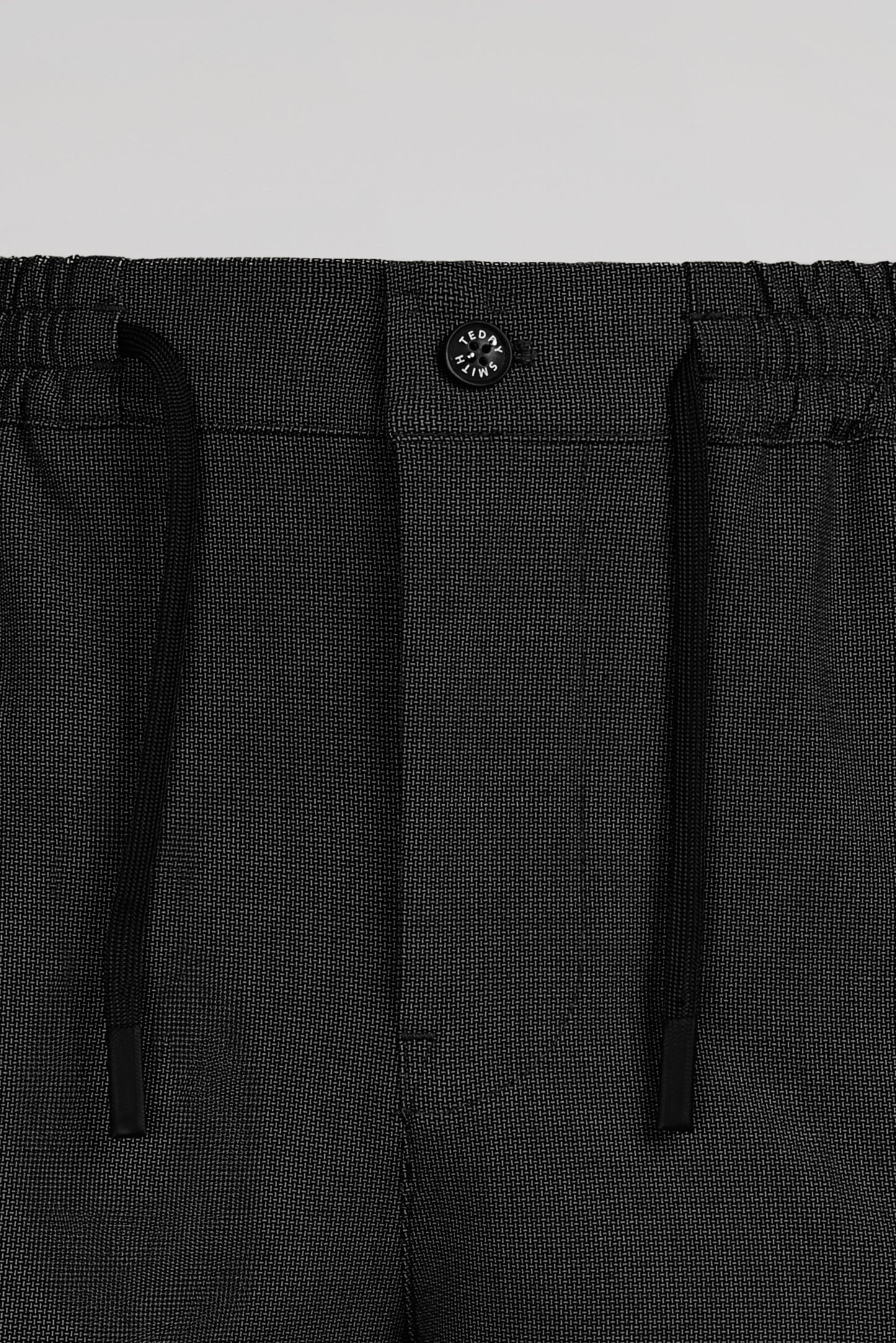 Pantalon slim PYWAN 17 MIXED NOIR