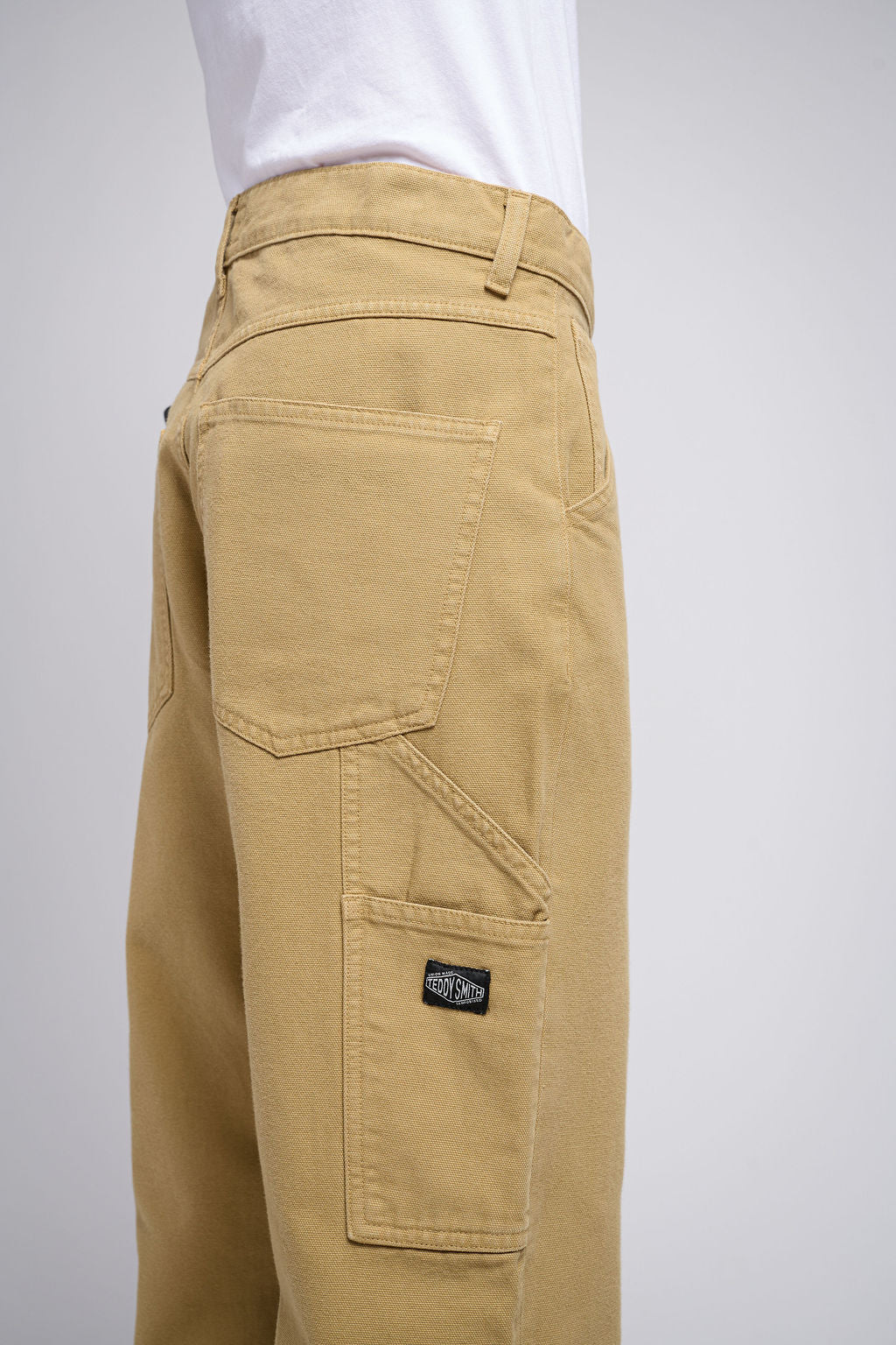 Pantalon droit CARPENTER CANVA WORKER BEIGE