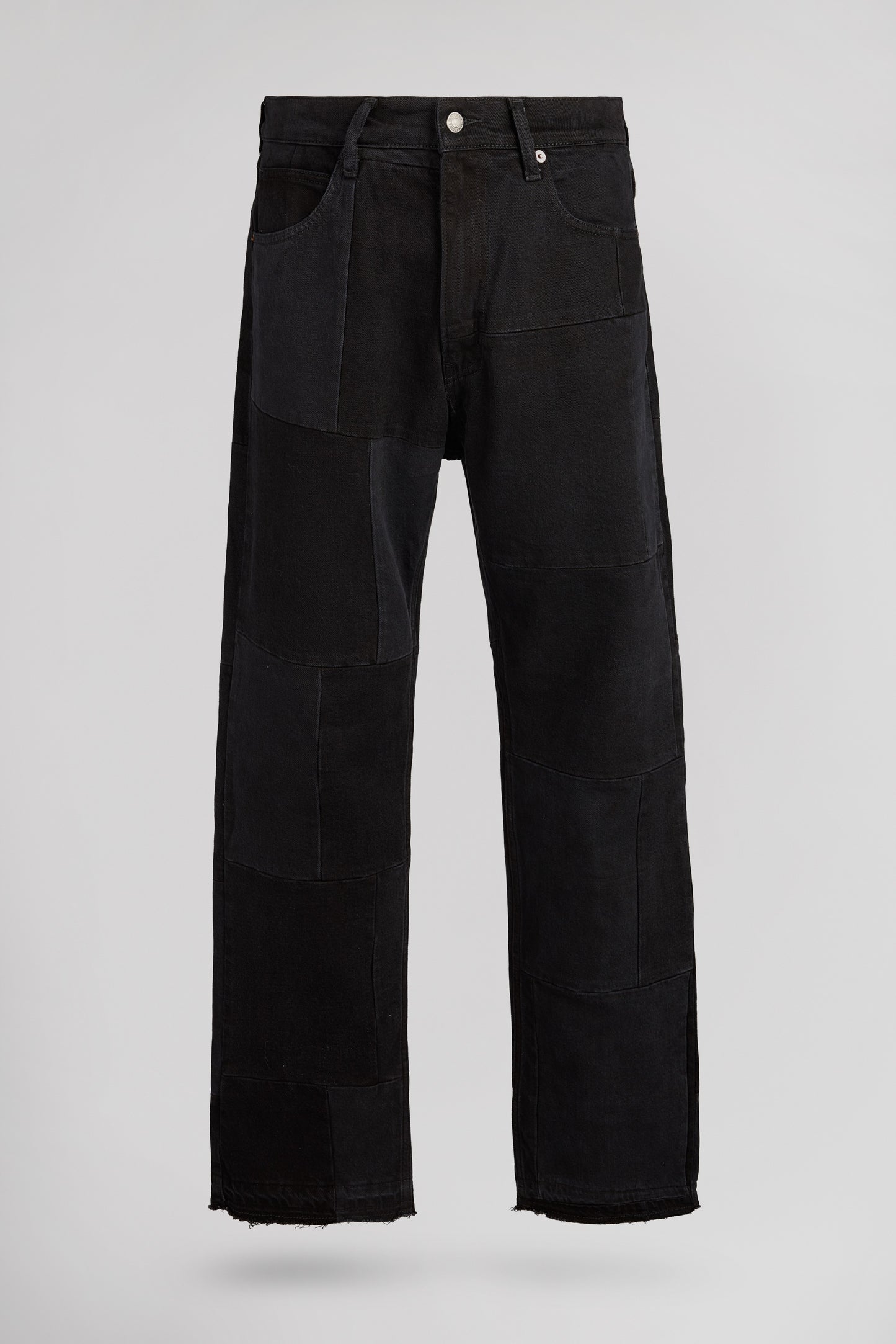 Jean droit MEMPHIS STRAIGHT L32 MELANGE NOIR/GRIS