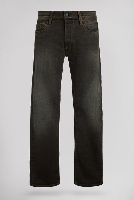 Achat Jean droit ROPE REG L32 MARRON FONCE