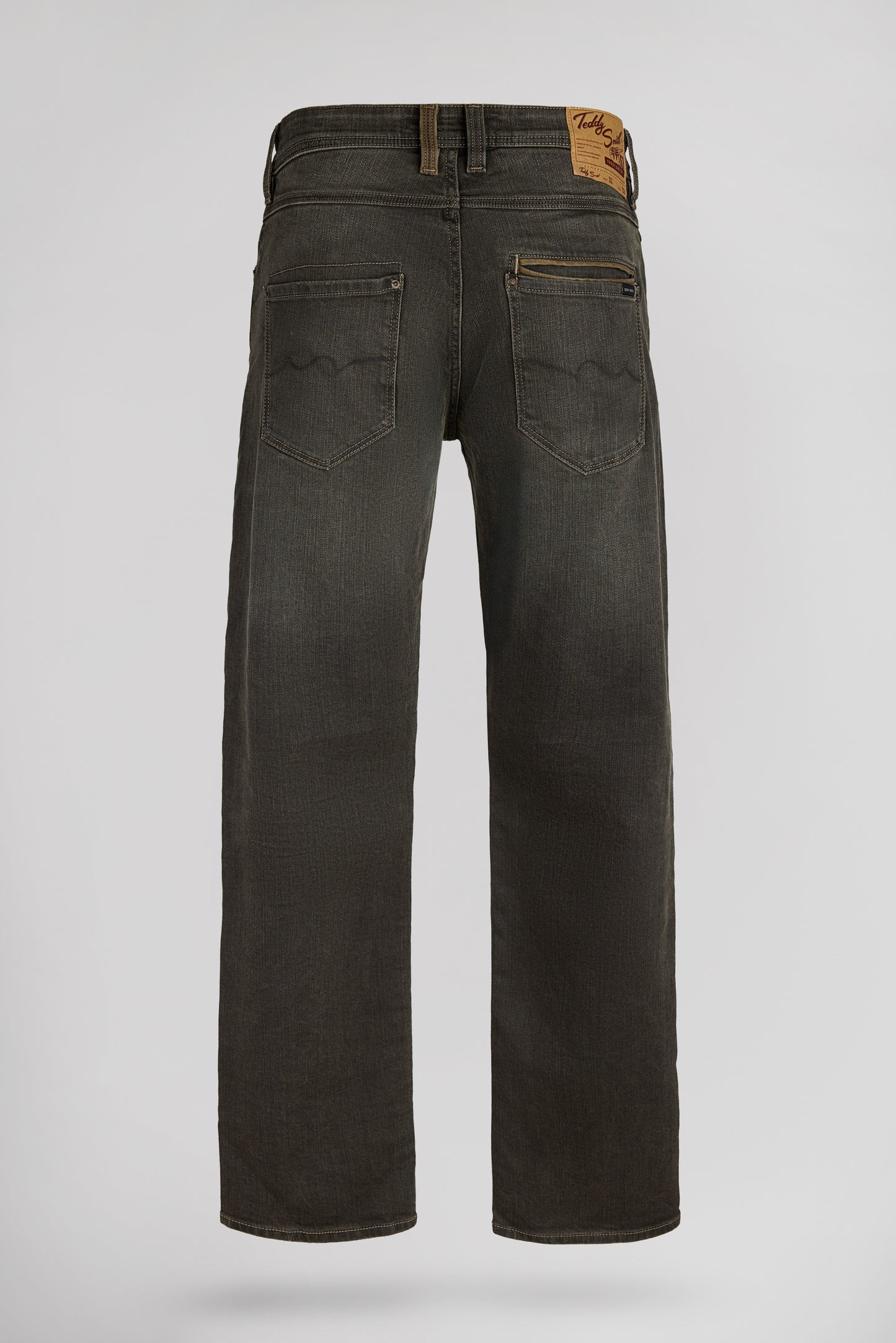 Jean droit ROPE REG L32 MARRON FONCE