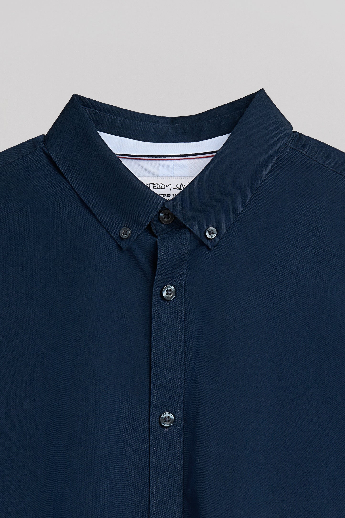 Chemise en twill col italien C-VOLT 2 TOTAL NAVY