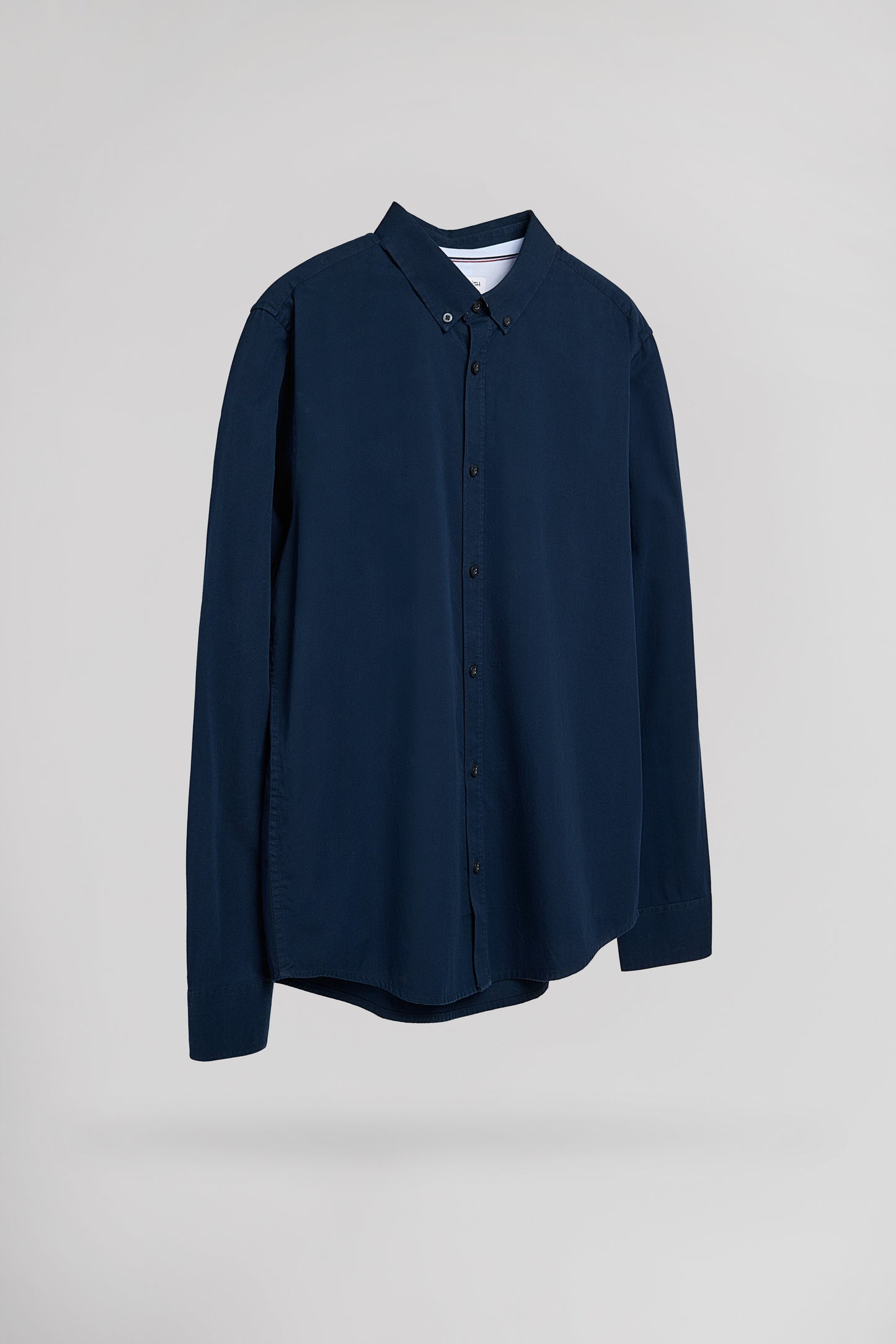 Chemise en twill col italien C-VOLT 2 TOTAL NAVY