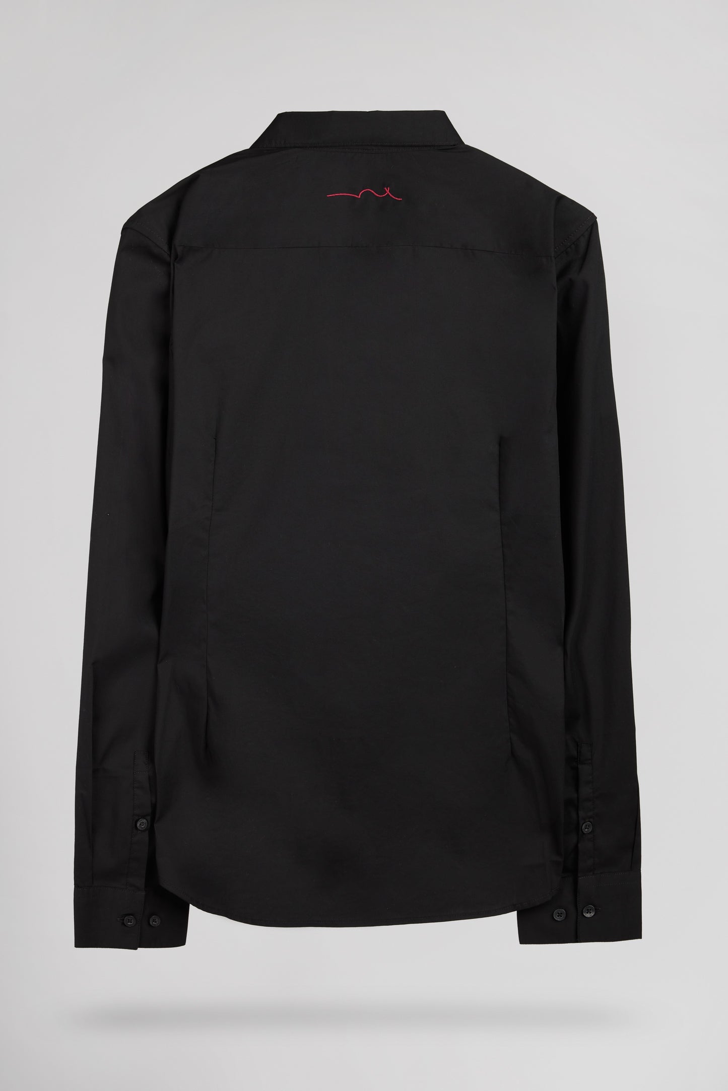 Chemise col français C-OSWALD ML CHARBON