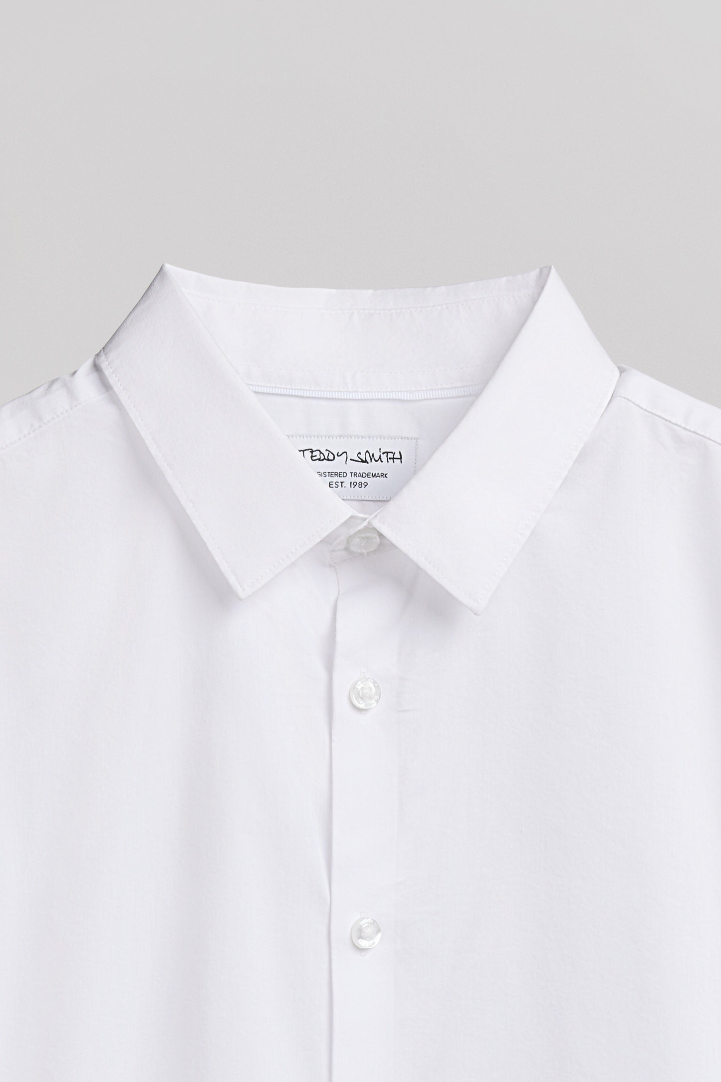 Chemise col français C-OSWALD ML BLANC