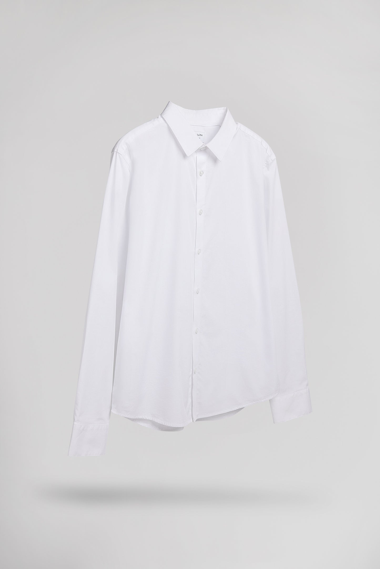 Chemise col français C-OSWALD ML BLANC
