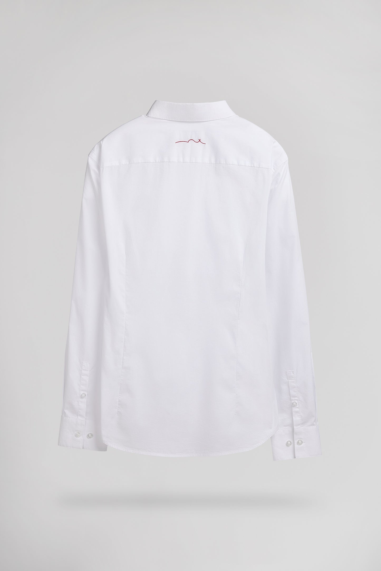 Chemise col français C-OSWALD ML BLANC