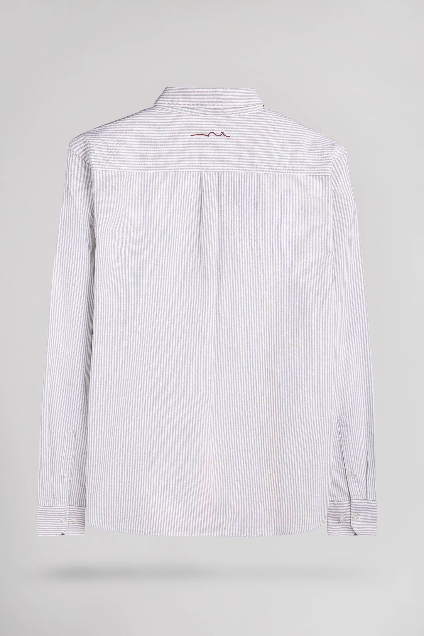 Chemise Oxford col français C-STANLEY ML OLIVE
