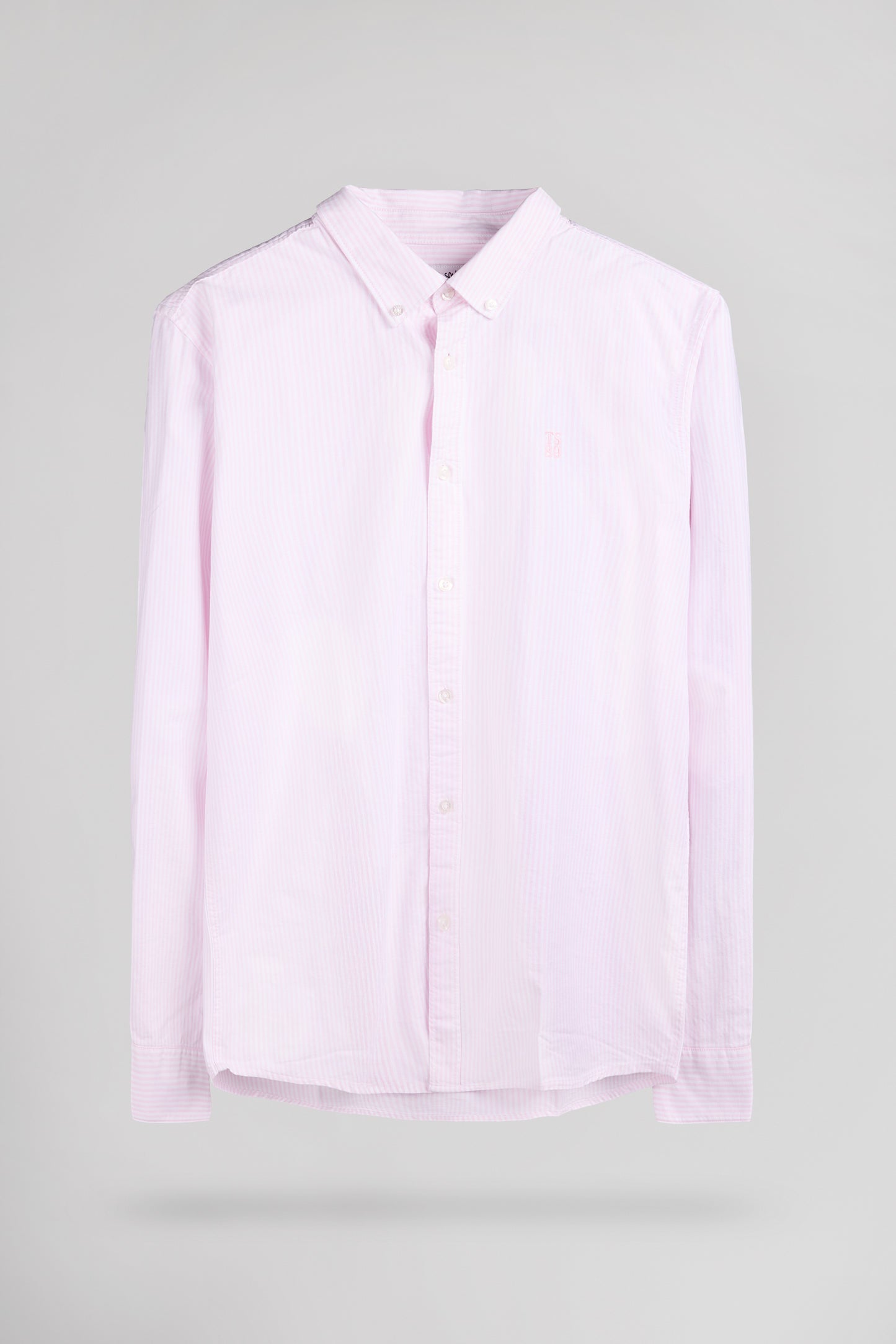 Chemise Oxford col français C-STANLEY ML PINK SHIRT