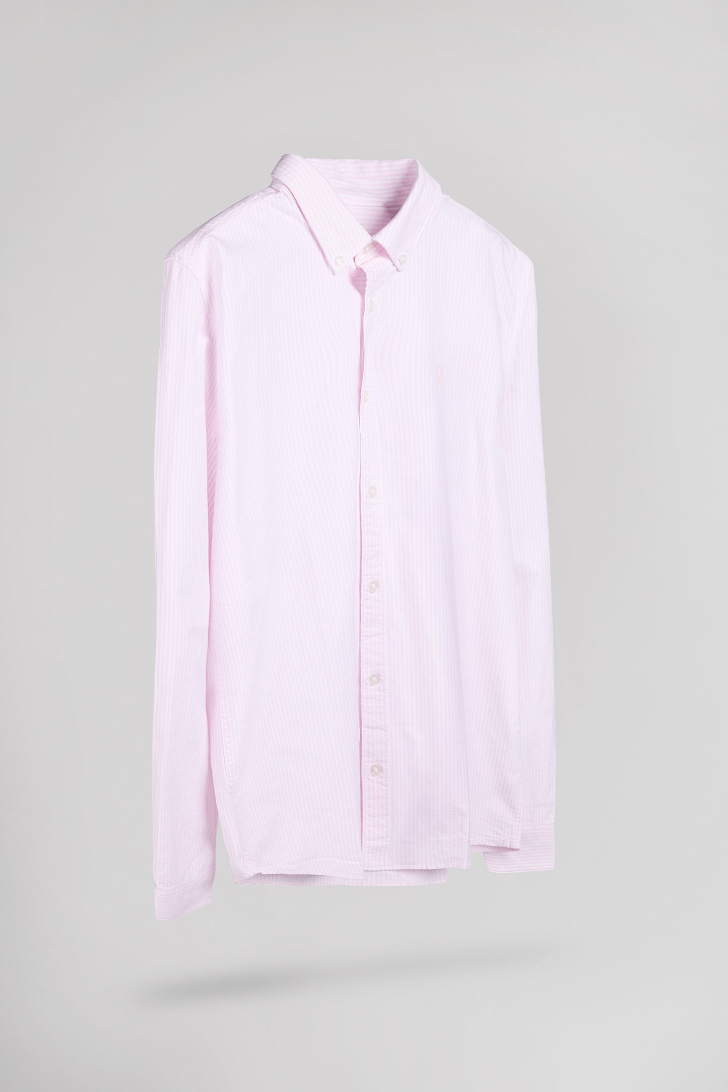 Chemise Oxford col français C-STANLEY ML PINK SHIRT