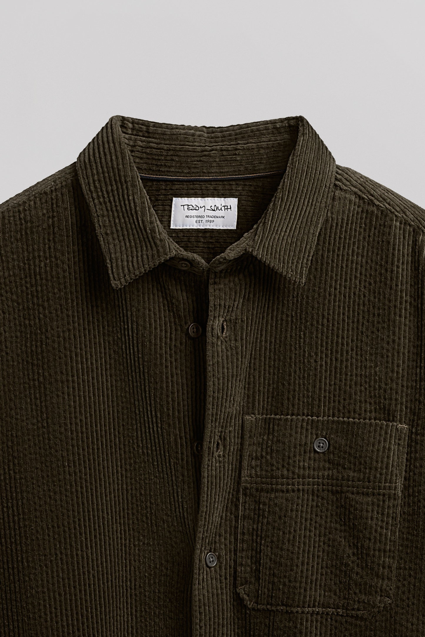 Chemise C-AFONSO ML KAKI FONCE