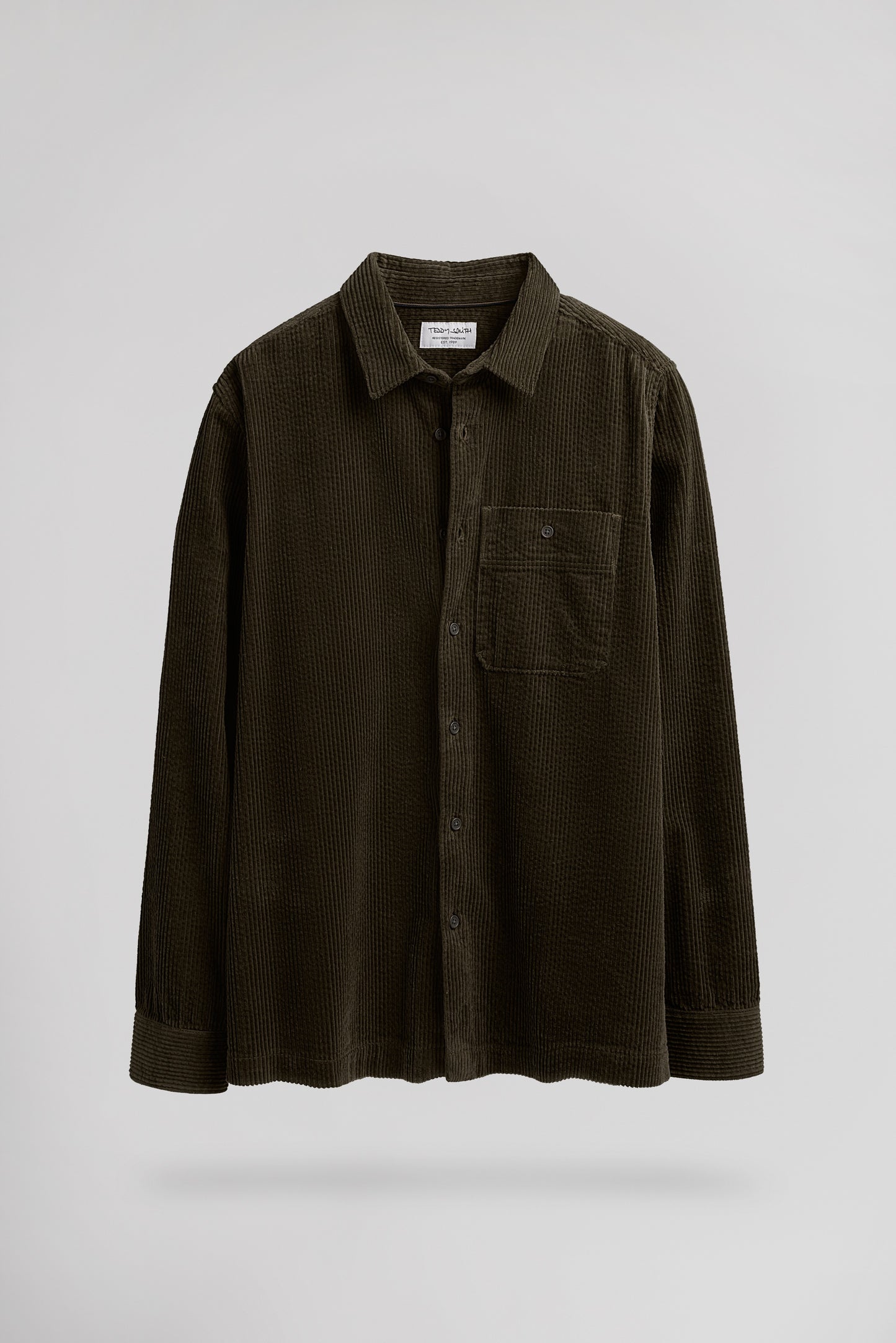 Chemise C-AFONSO ML KAKI FONCE