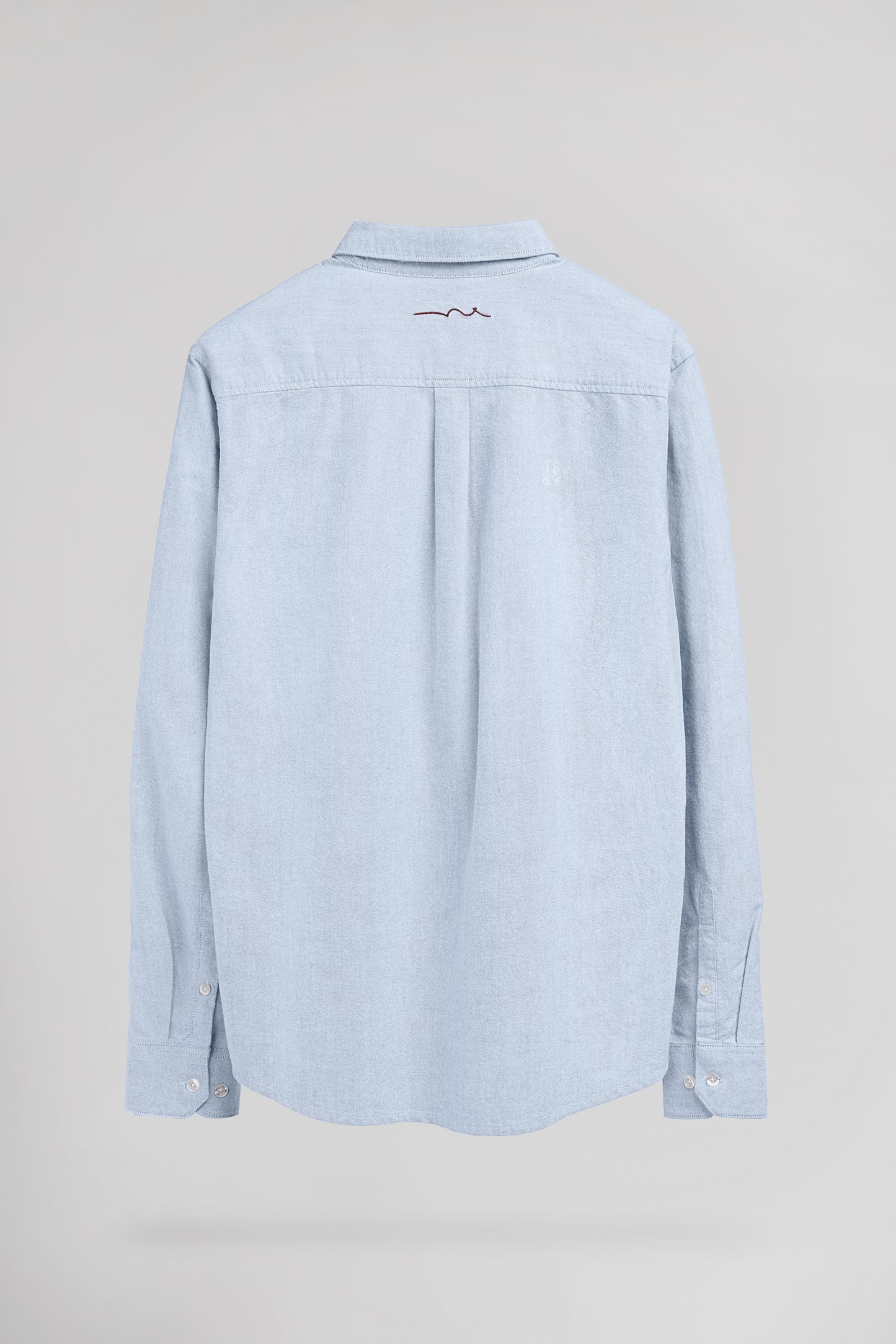 Chemise Oxford col français C-STAN ML PASTEL BLUE