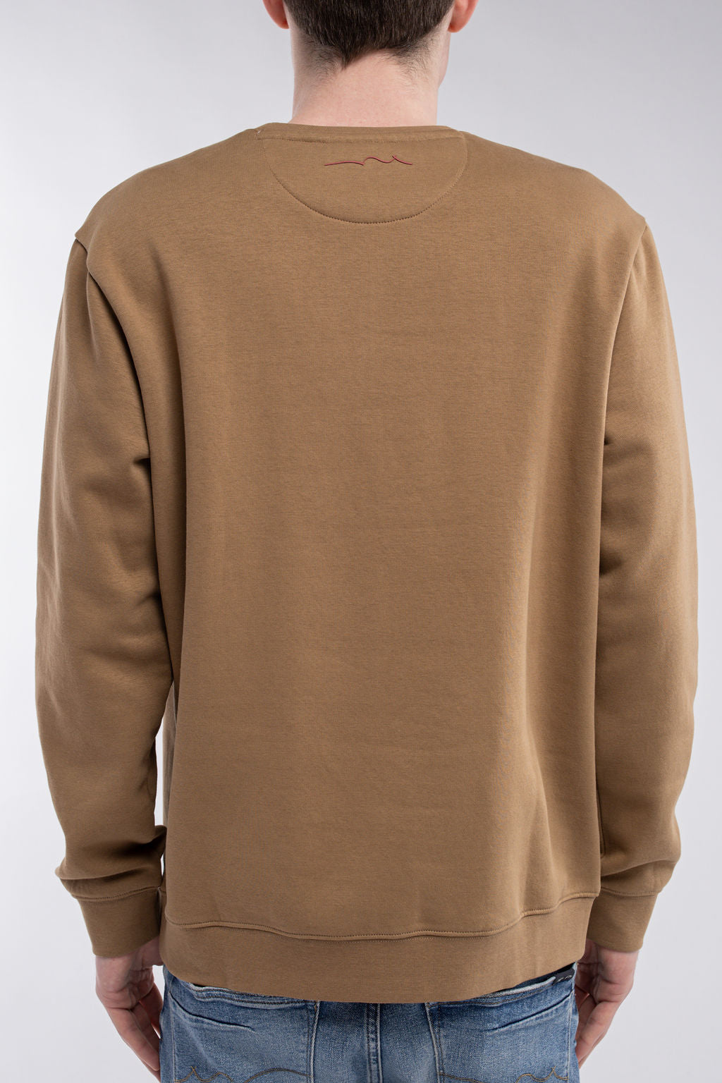 Sweat col rond S-NARK RC NOISETTE