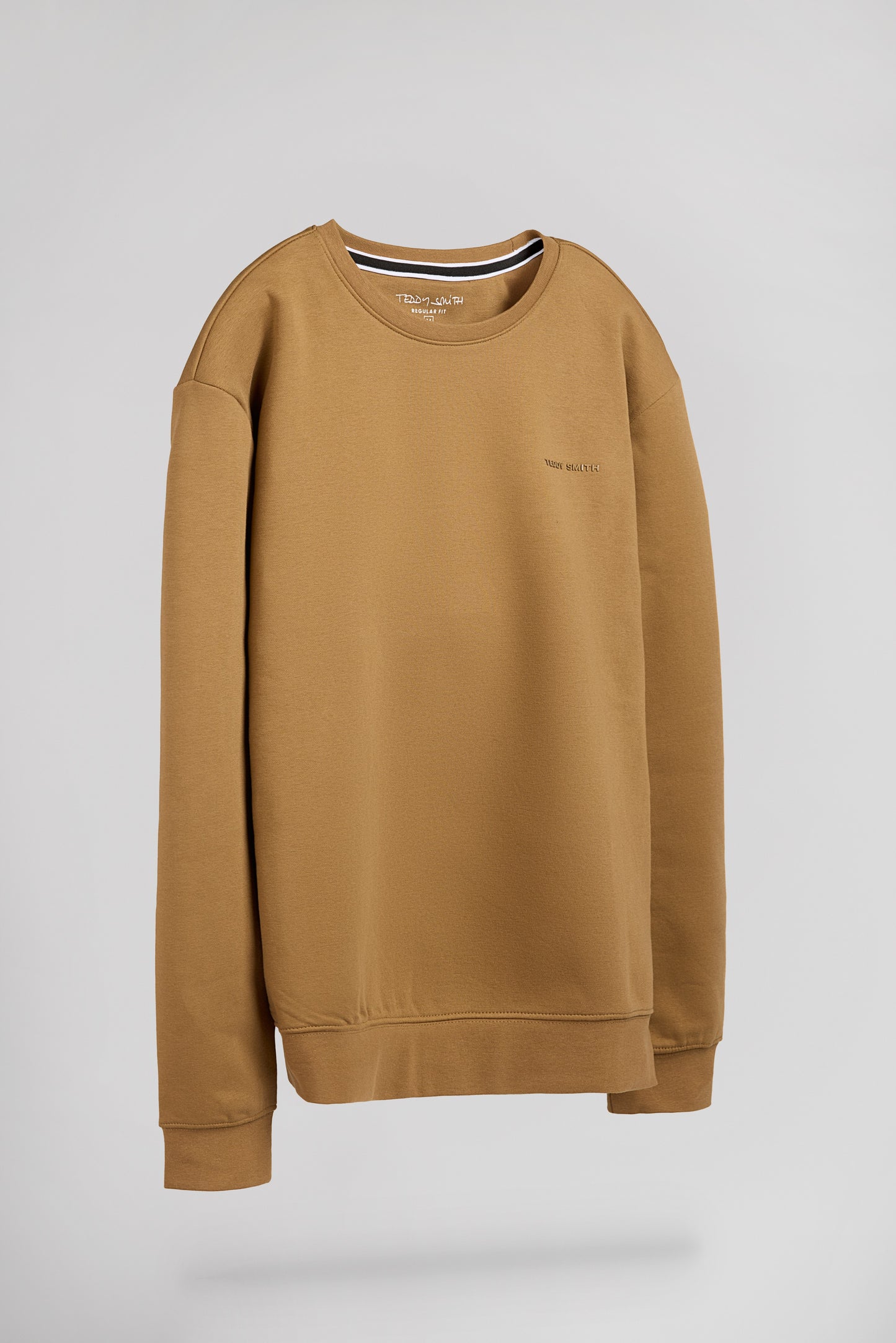 Sweat col rond S-NARK RC NOISETTE