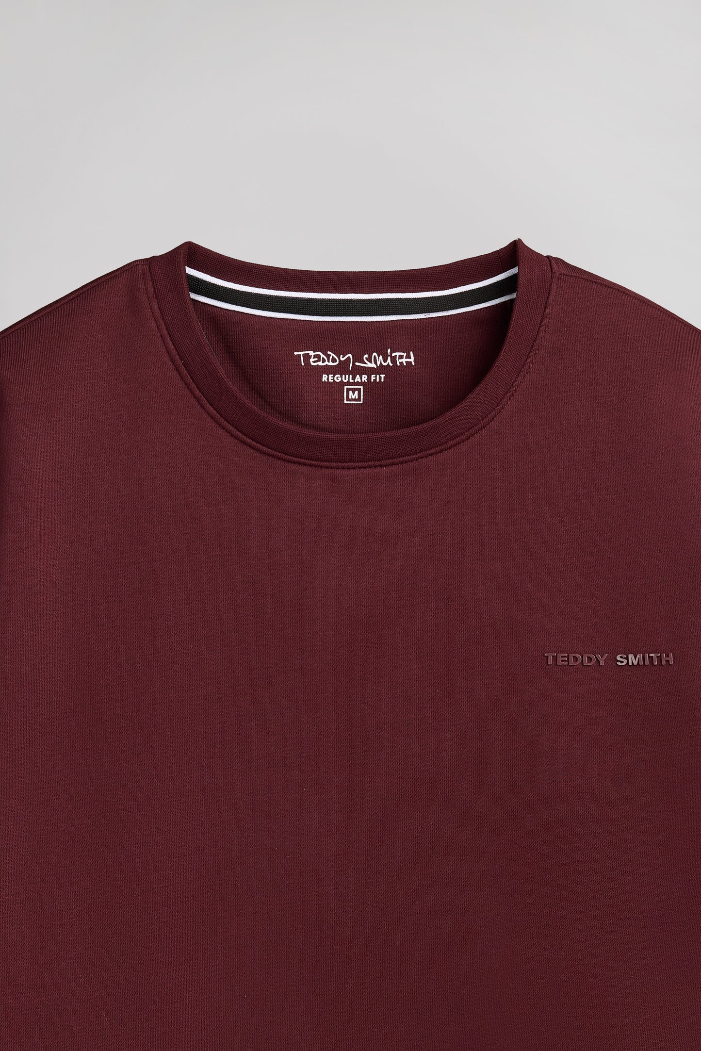 Sweat col rond S-NARK RC BORDEAUX FONCE