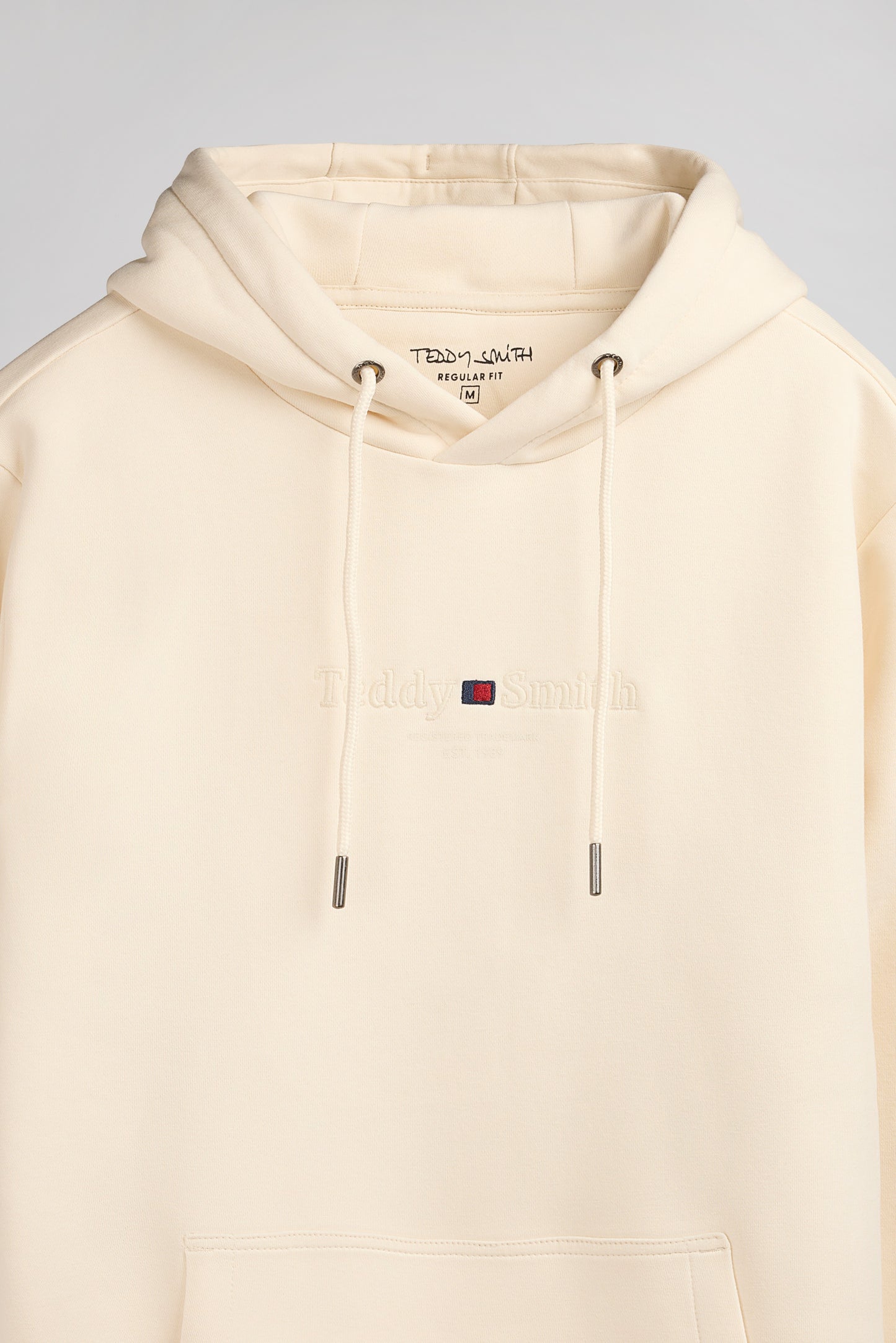Sweat à capuche S-JIM HOODY NATUREL