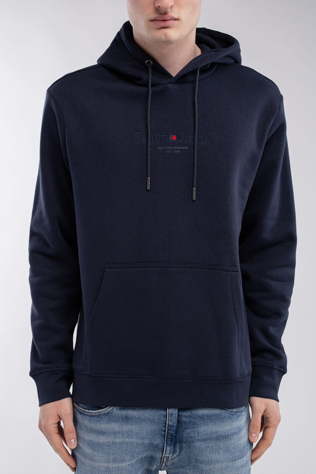 Sweat à capuche S-JIM HOODY TOTAL NAVY