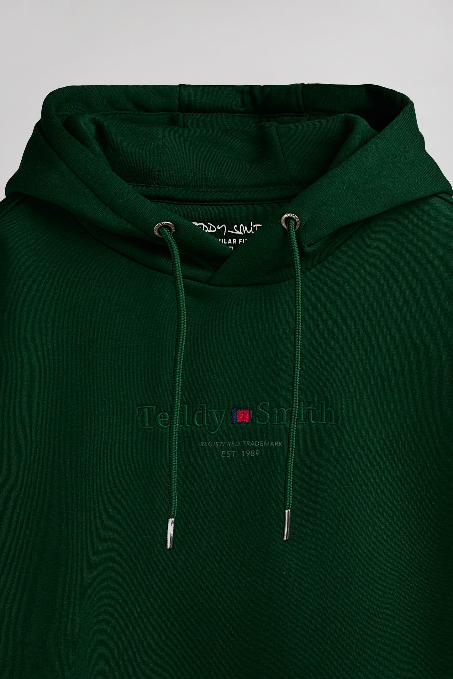 Sweat à capuche S-JIM HOODY VERT SCARABE