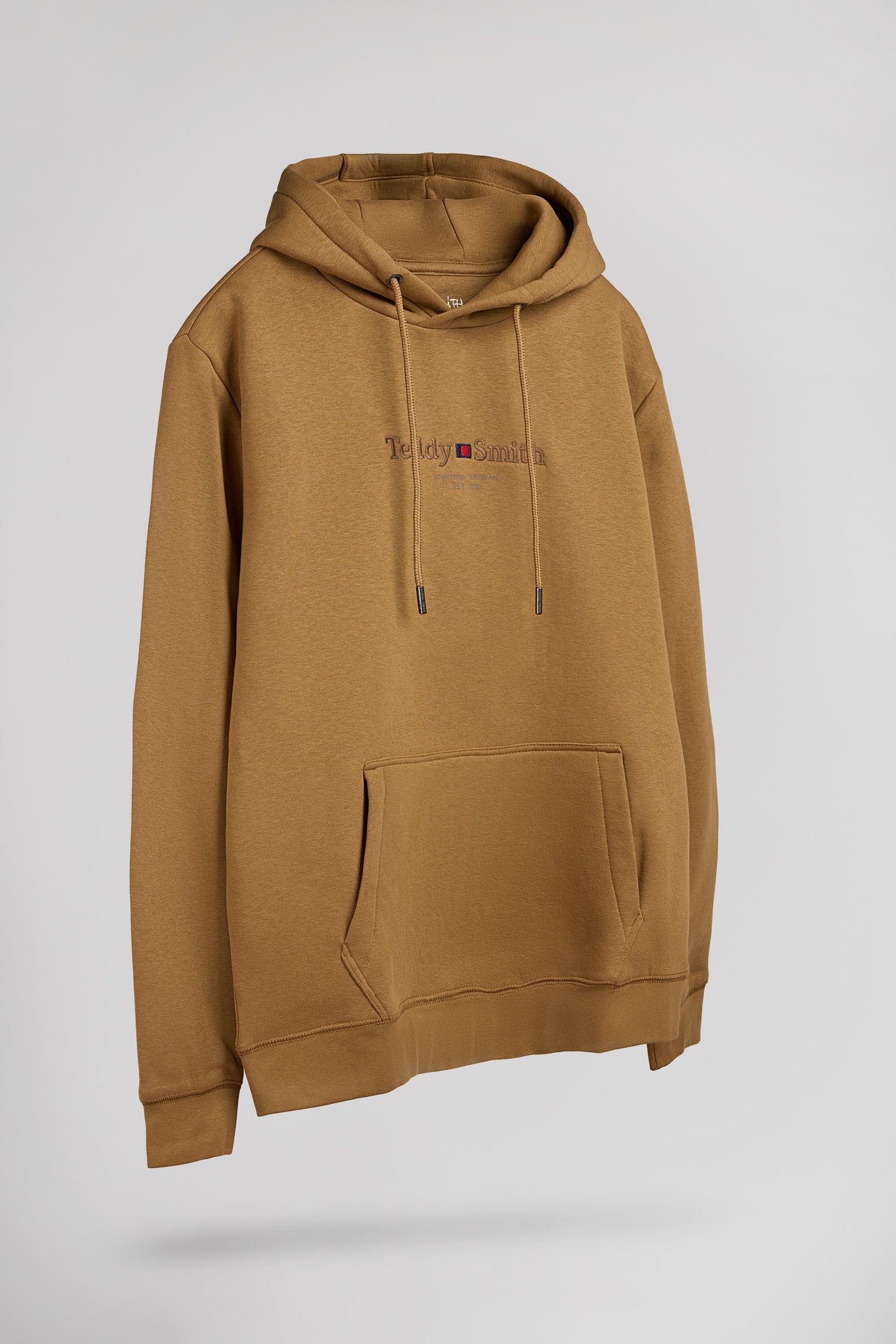 Sweat à capuche S-JIM HOODY NOISETTE