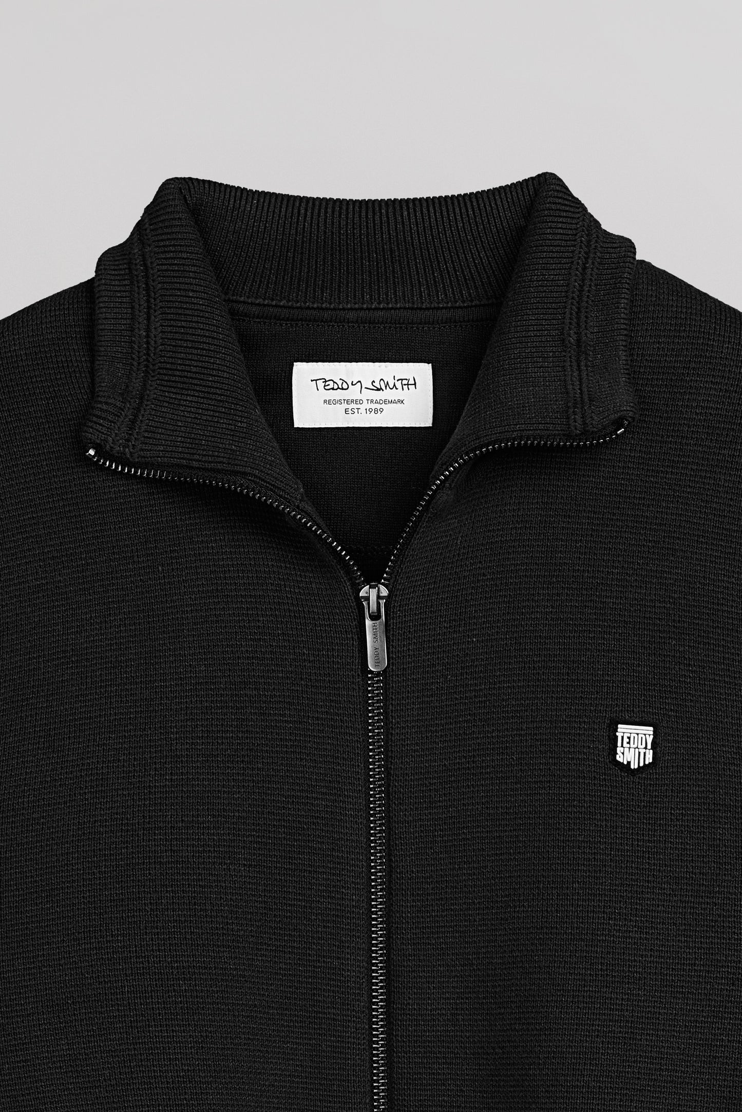 Gilet zippé en maille G-ETTORE NOIR