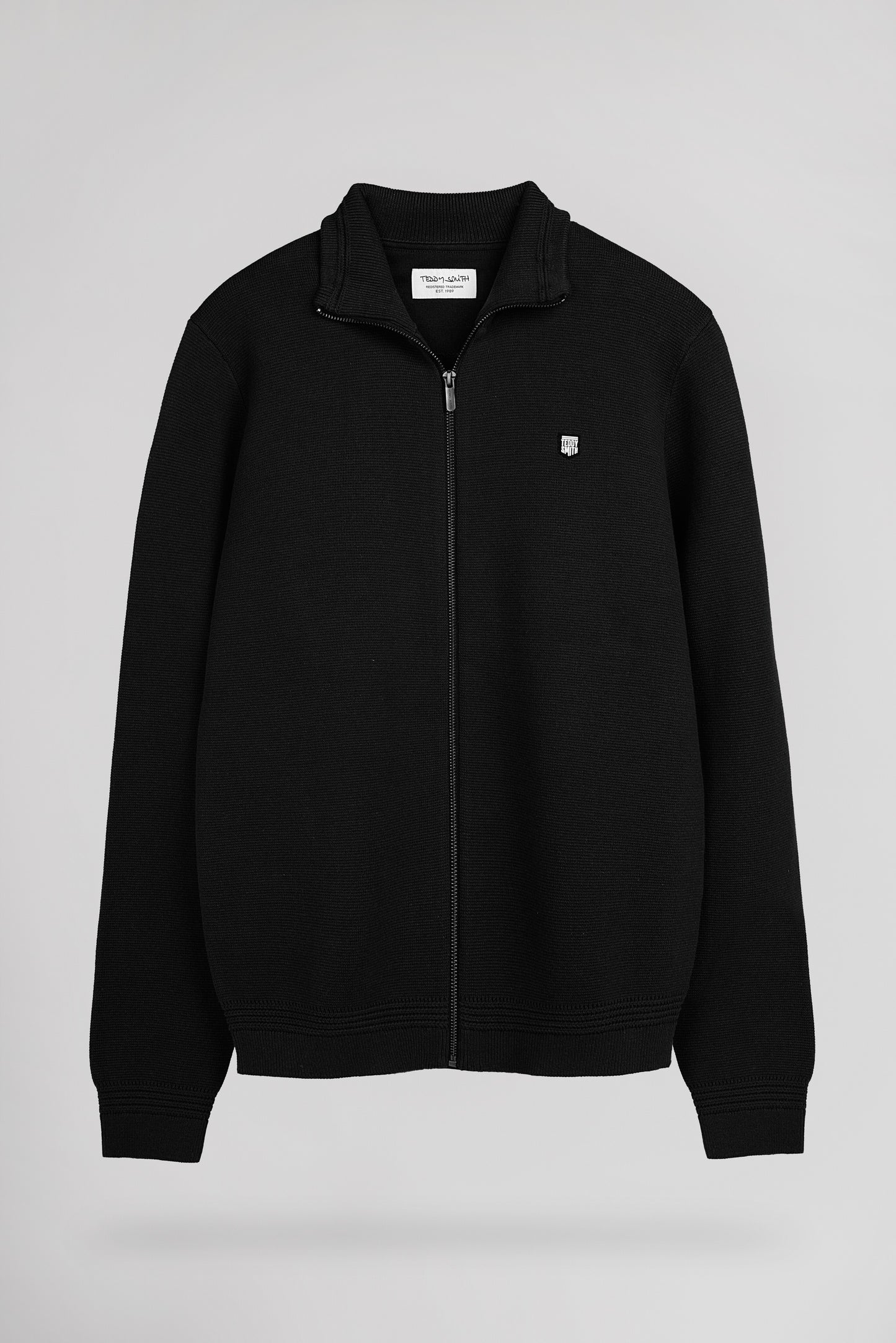 Gilet zippé en maille G-ETTORE NOIR