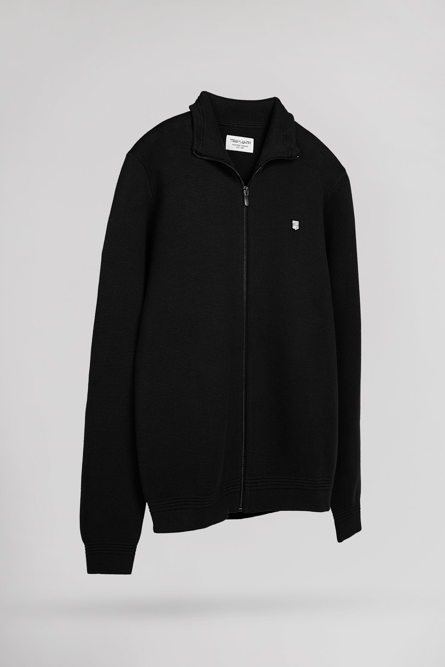 Gilet zippé en maille G-ETTORE NOIR