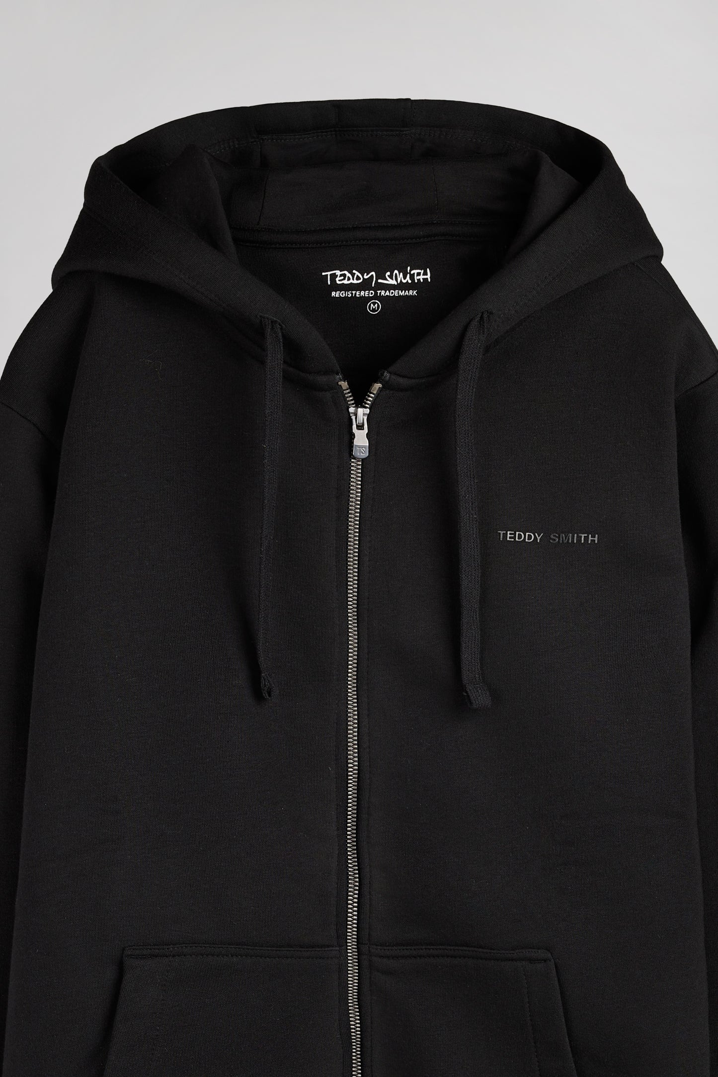 Sweat zippé à capuche GICLASS LITTLE NOIR