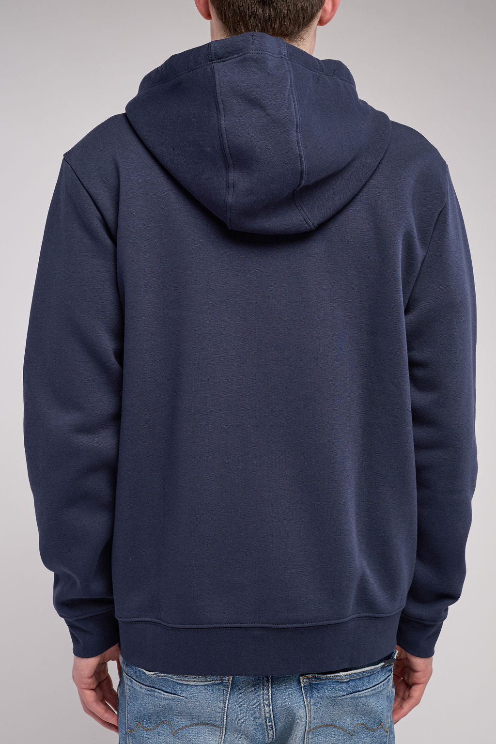 Sweat zippé à capuche GICLASS LITTLE TOTAL NAVY